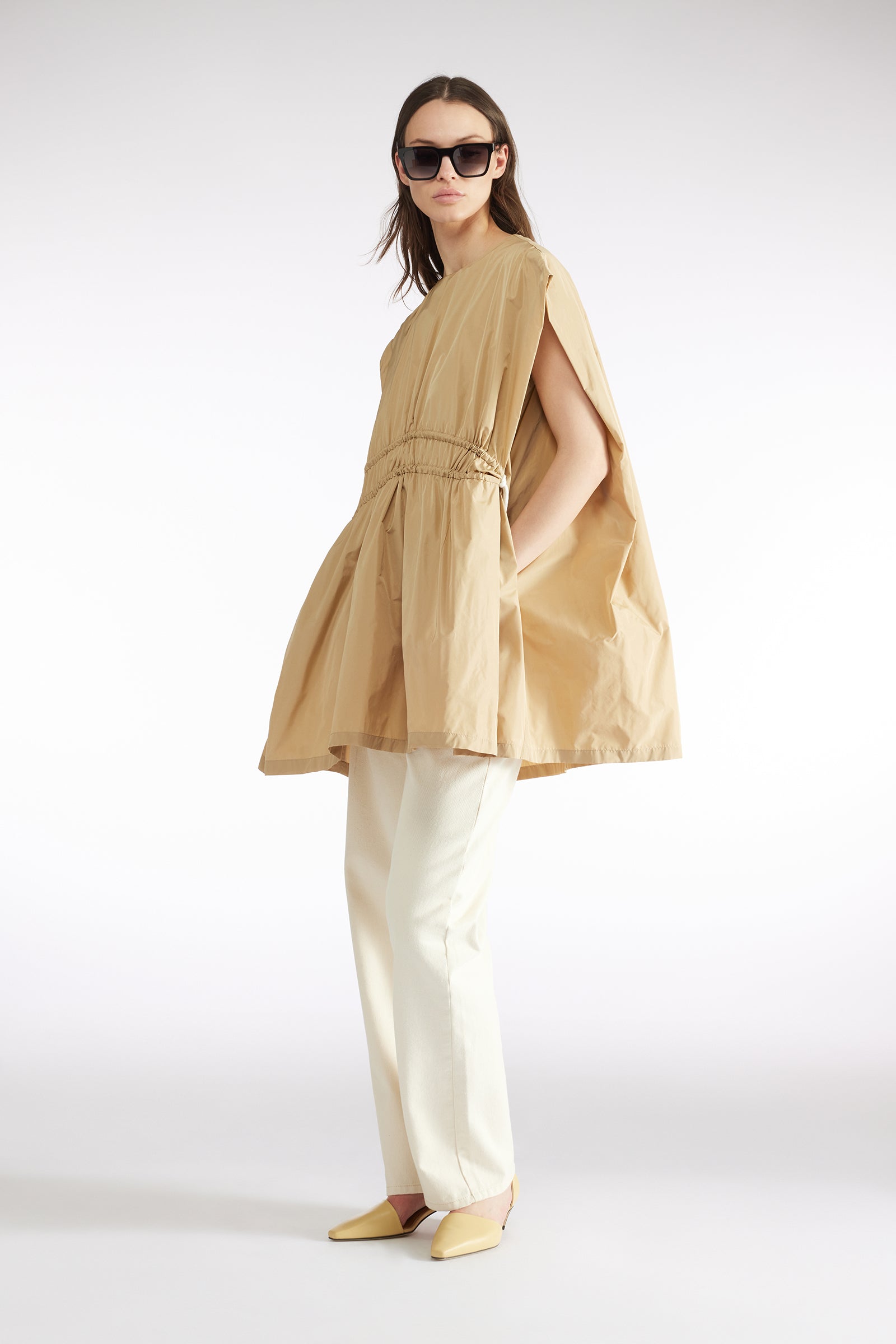 TAFFETA BLOUSE
