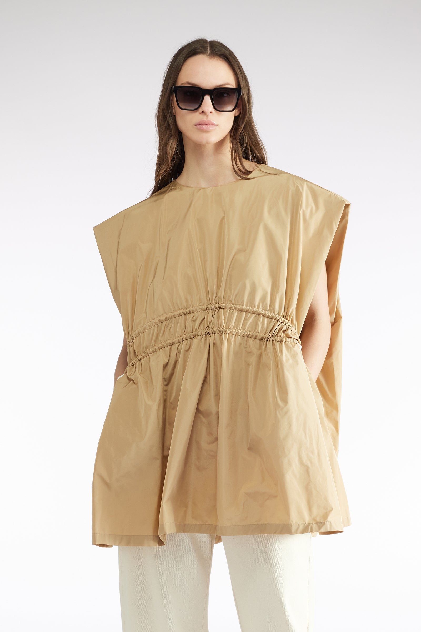 TAFFETA BLOUSE