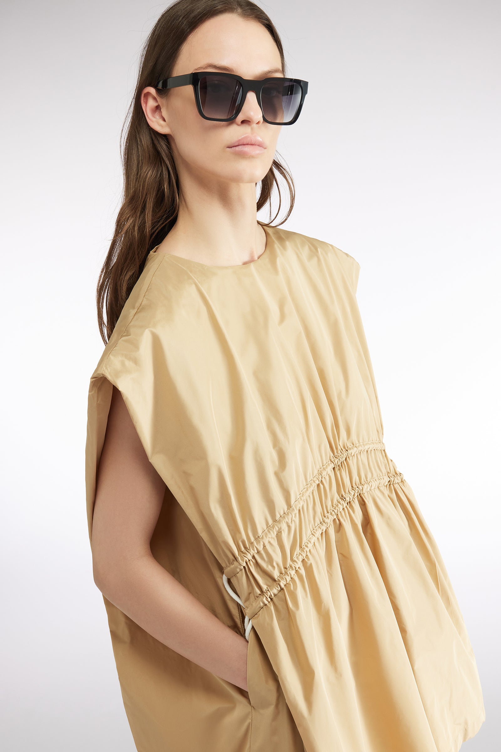 TAFFETA BLOUSE