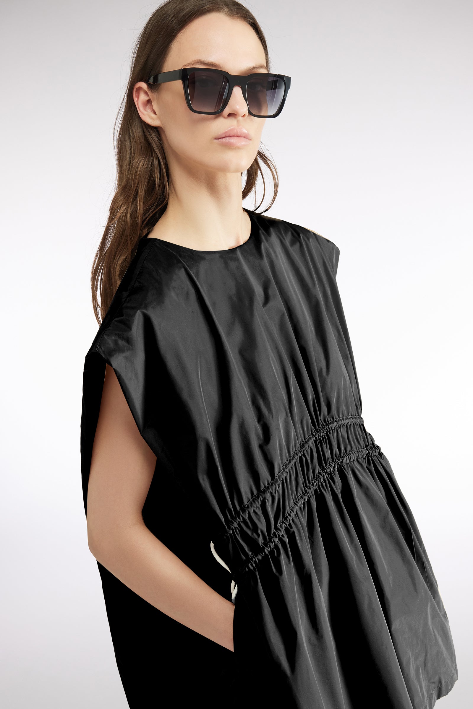 TAFFETA BLOUSE