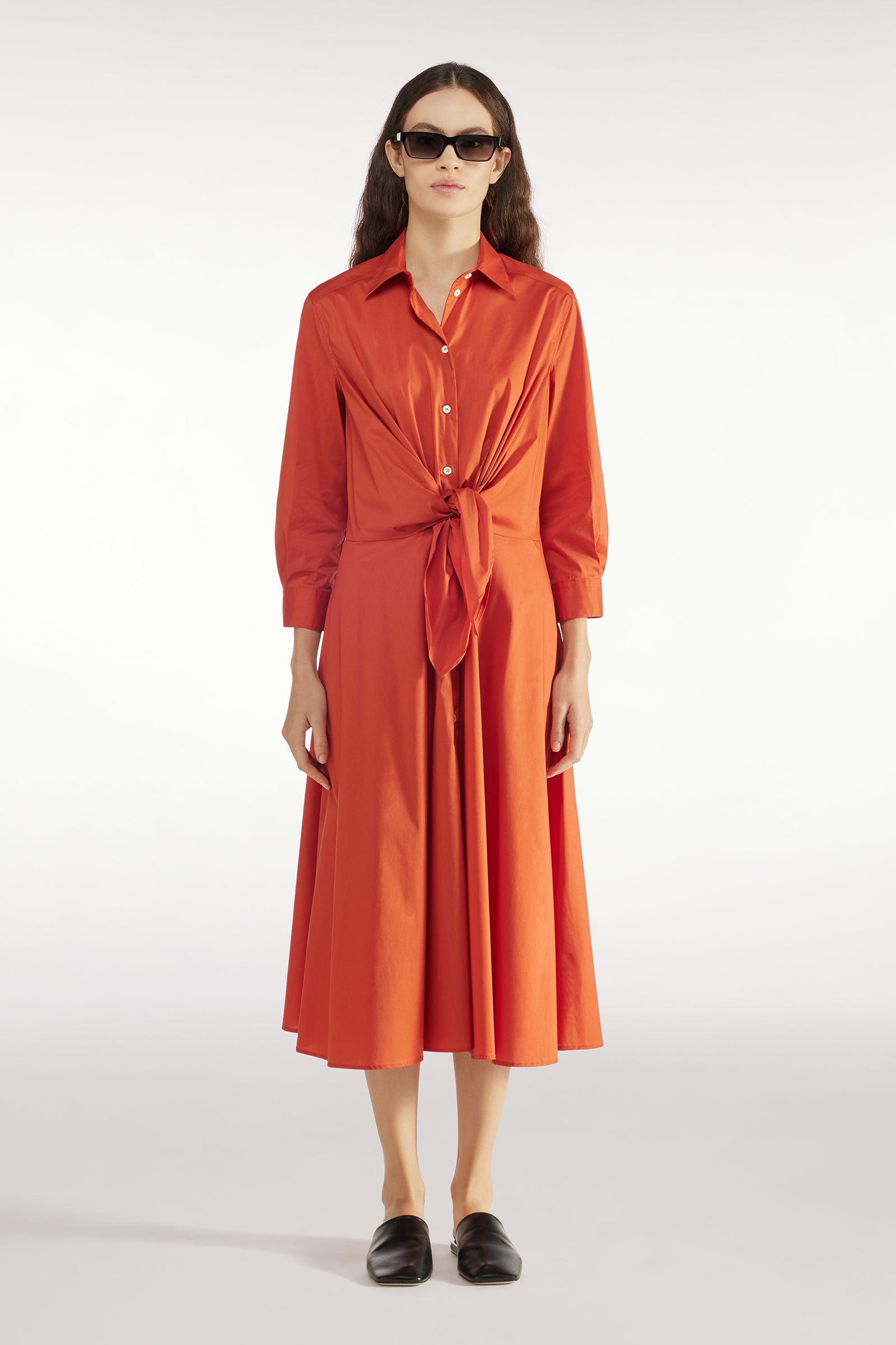 ワンピース LIVIANA CONTI Woman Dress Red L5SK40 W260 Liviana Conti Dress, Size 42 IT