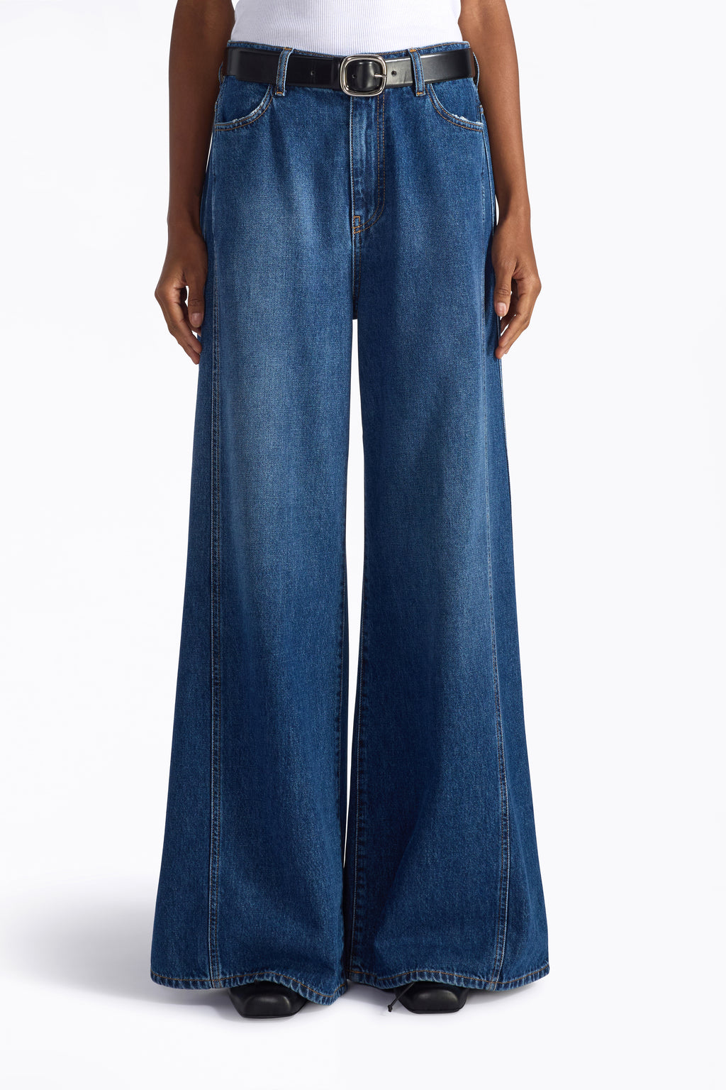 s.Oliver Pantaloni, Caviglia Jeans, Blu (Blue Denim Stretch 58z5), 42W Donna