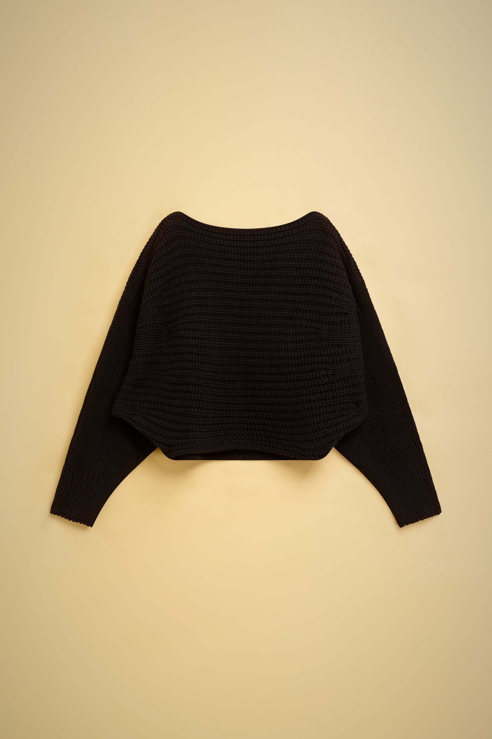 RIBBED WOOL SWEATER