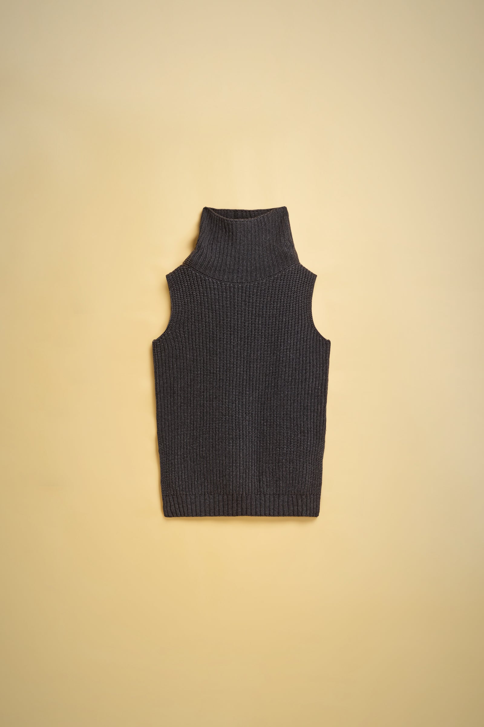 RECYCLED CASHMERE LONG WAISTCOAT