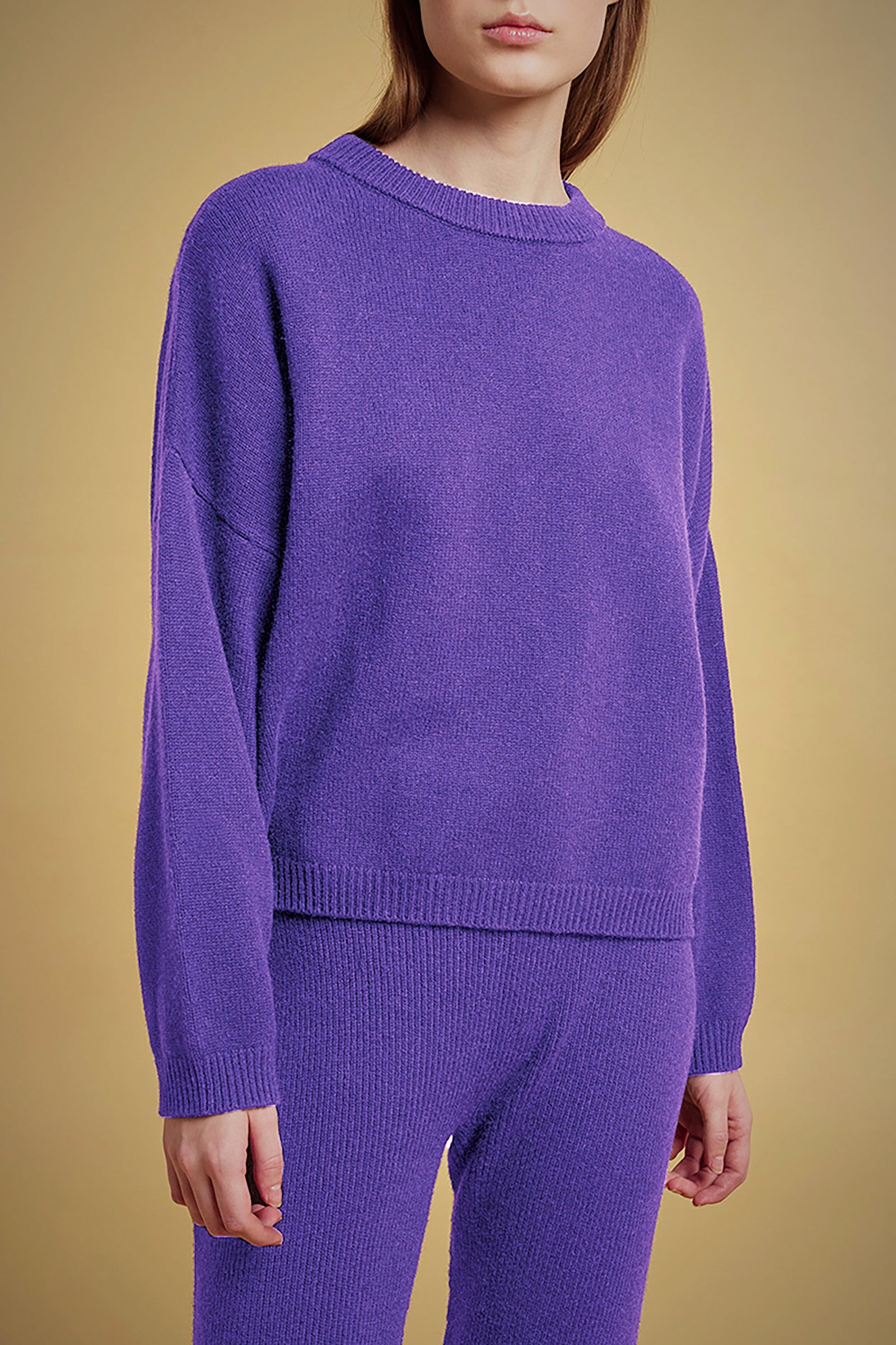 MAGLIA GIROCOLLO CASHMERE RICICLATO