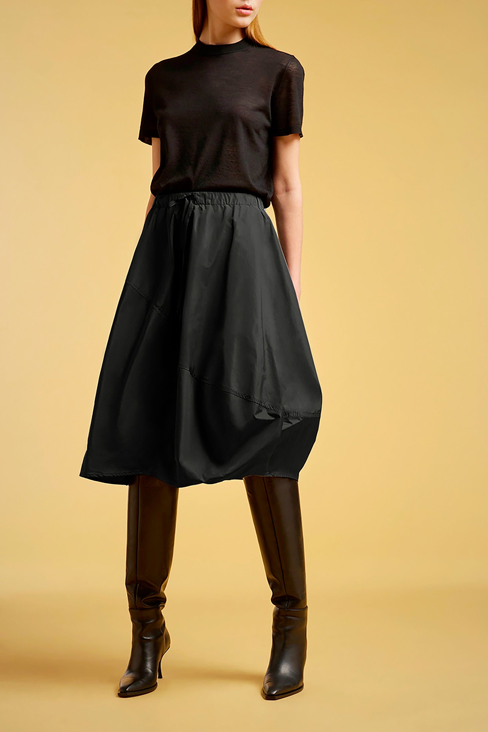 TAFFETA SKIRT