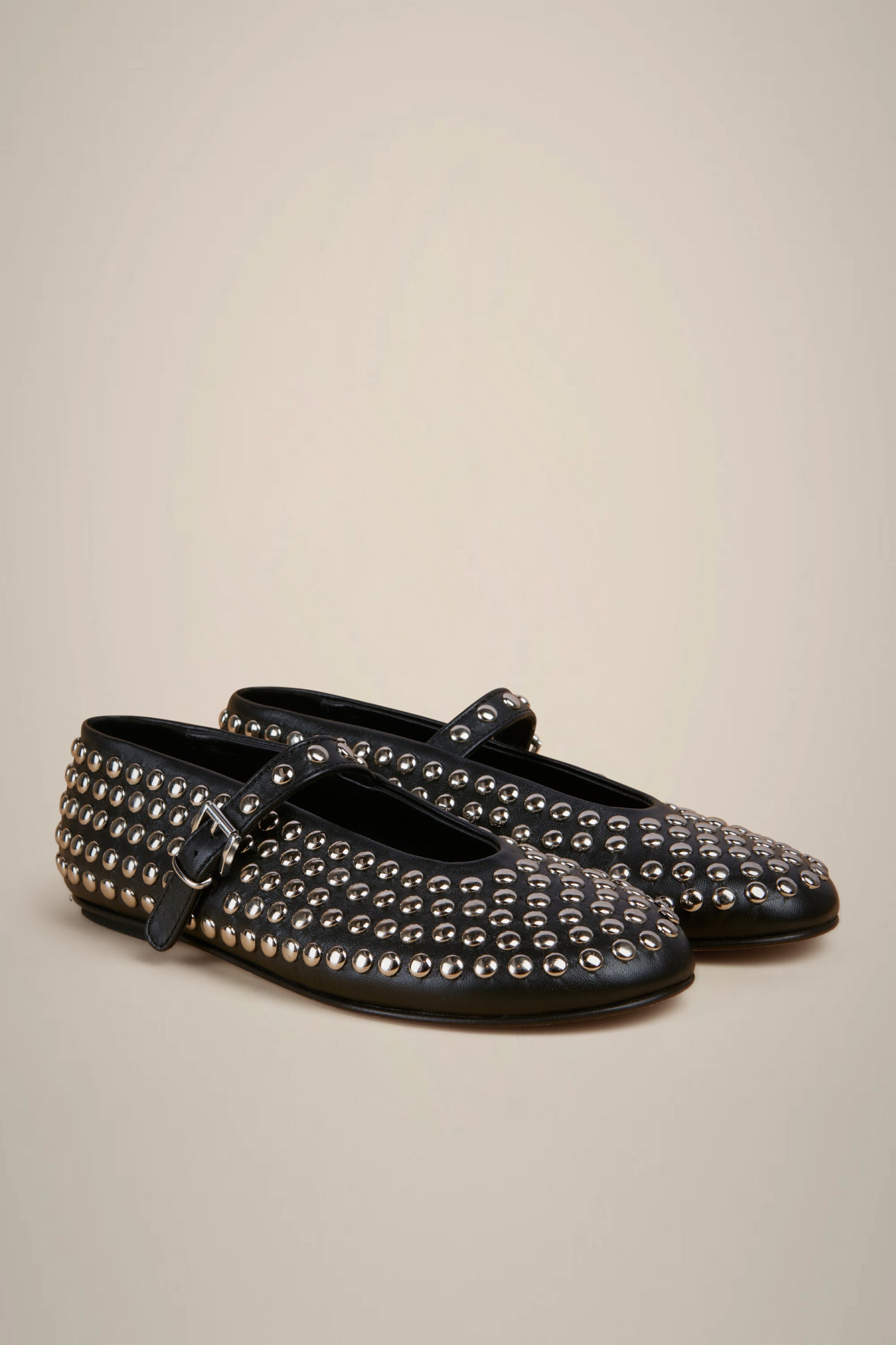 ALL-OVER STUDS BALLET FLAT