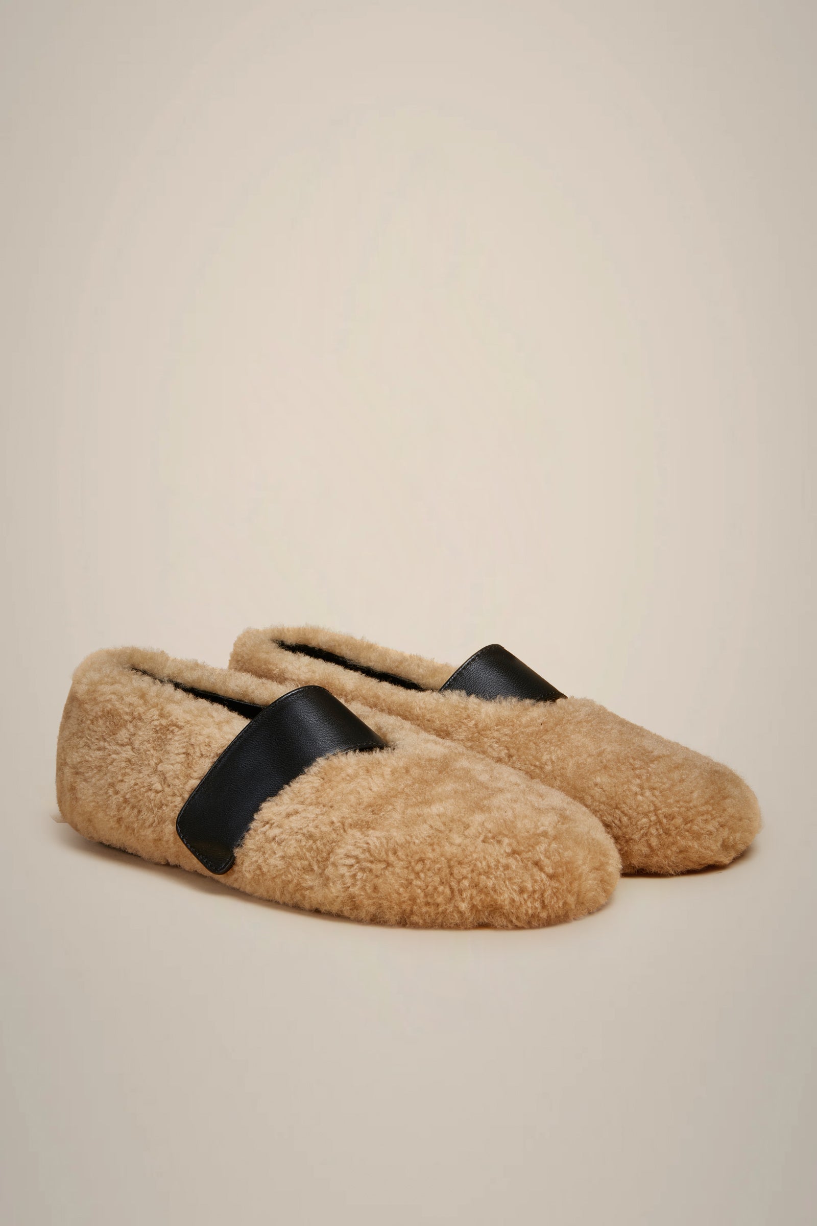 SHEEPSKIN BALLET FLAT