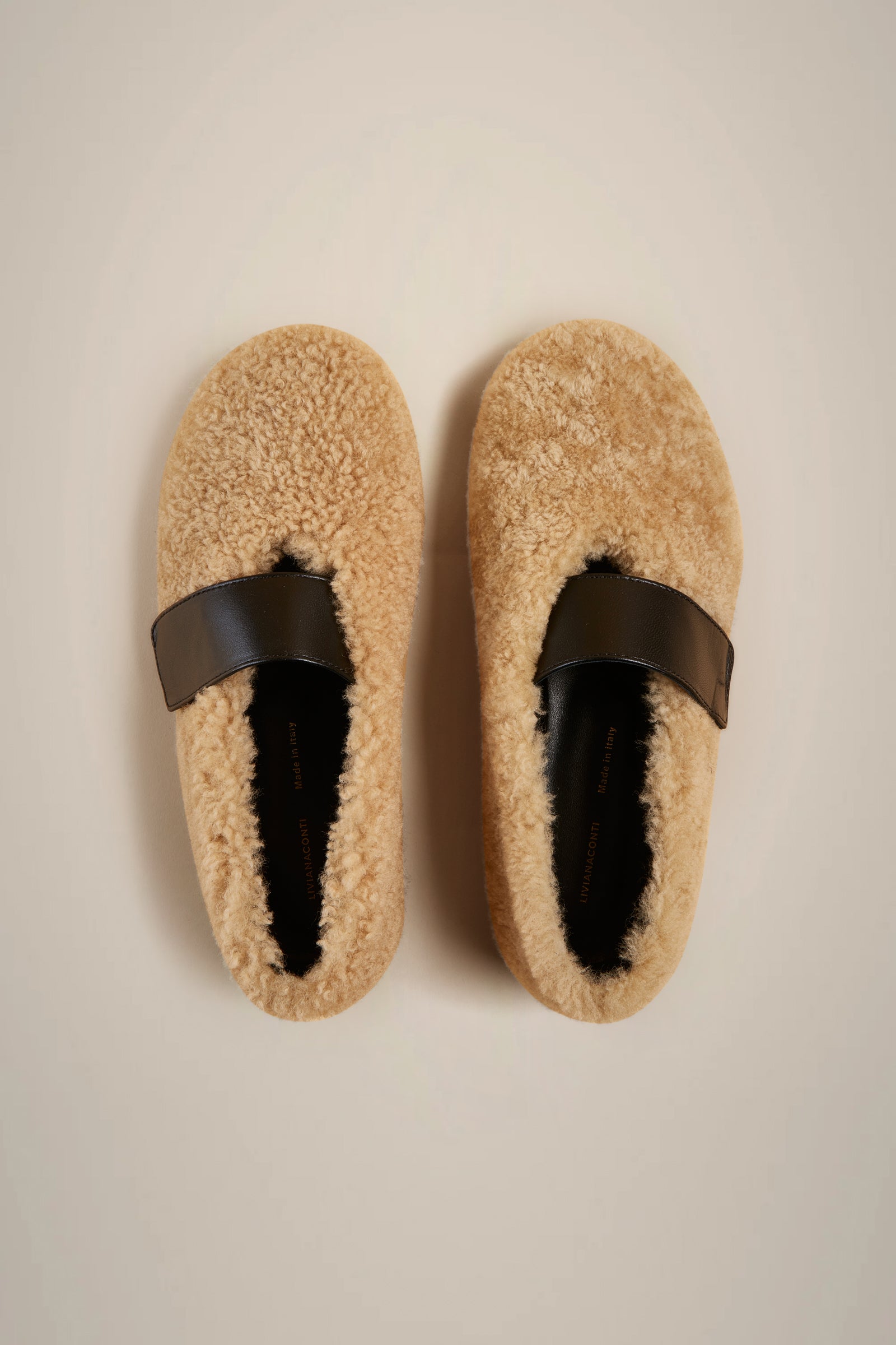 SHEEPSKIN BALLET FLAT