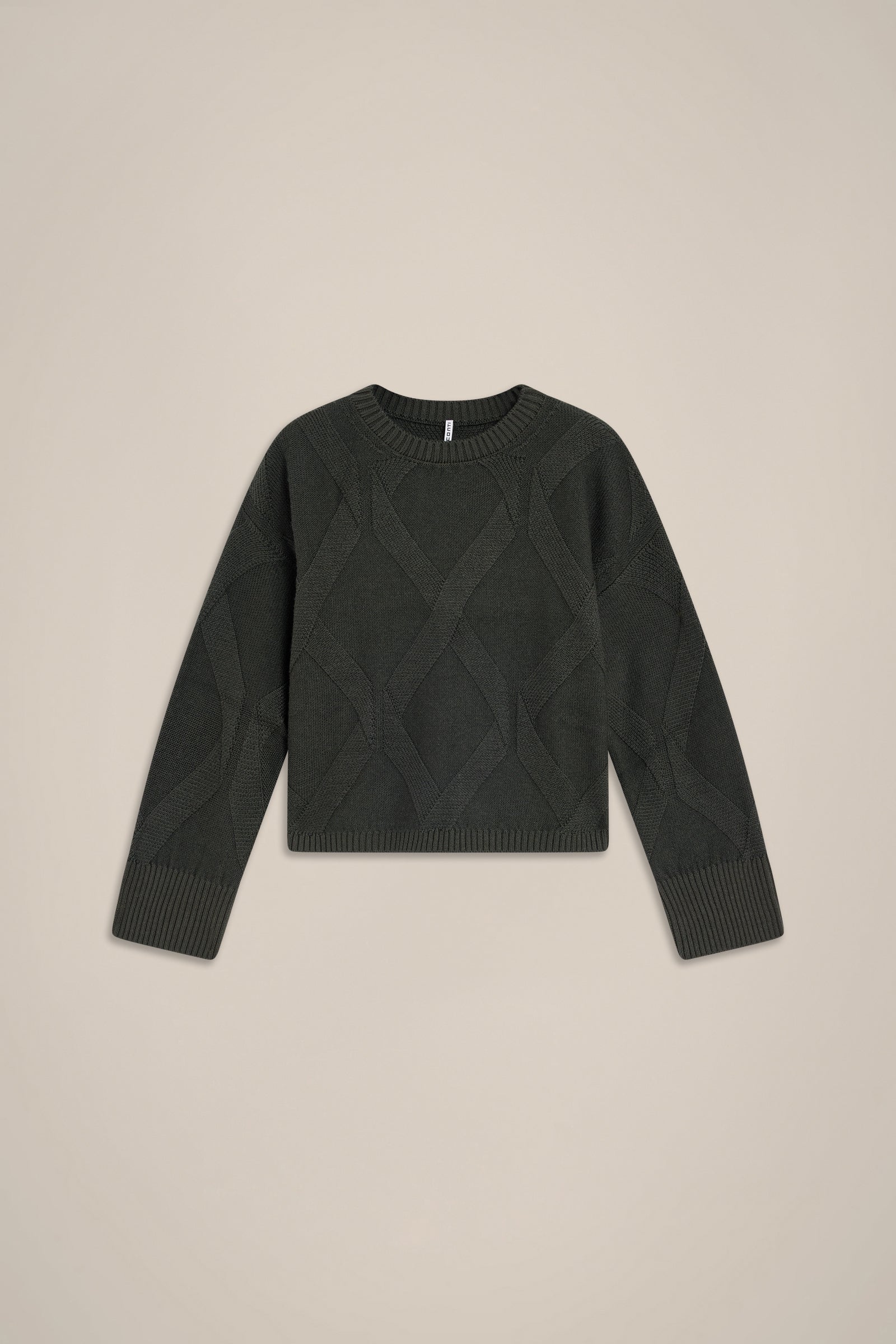 CROPPED WOOL SWEATER