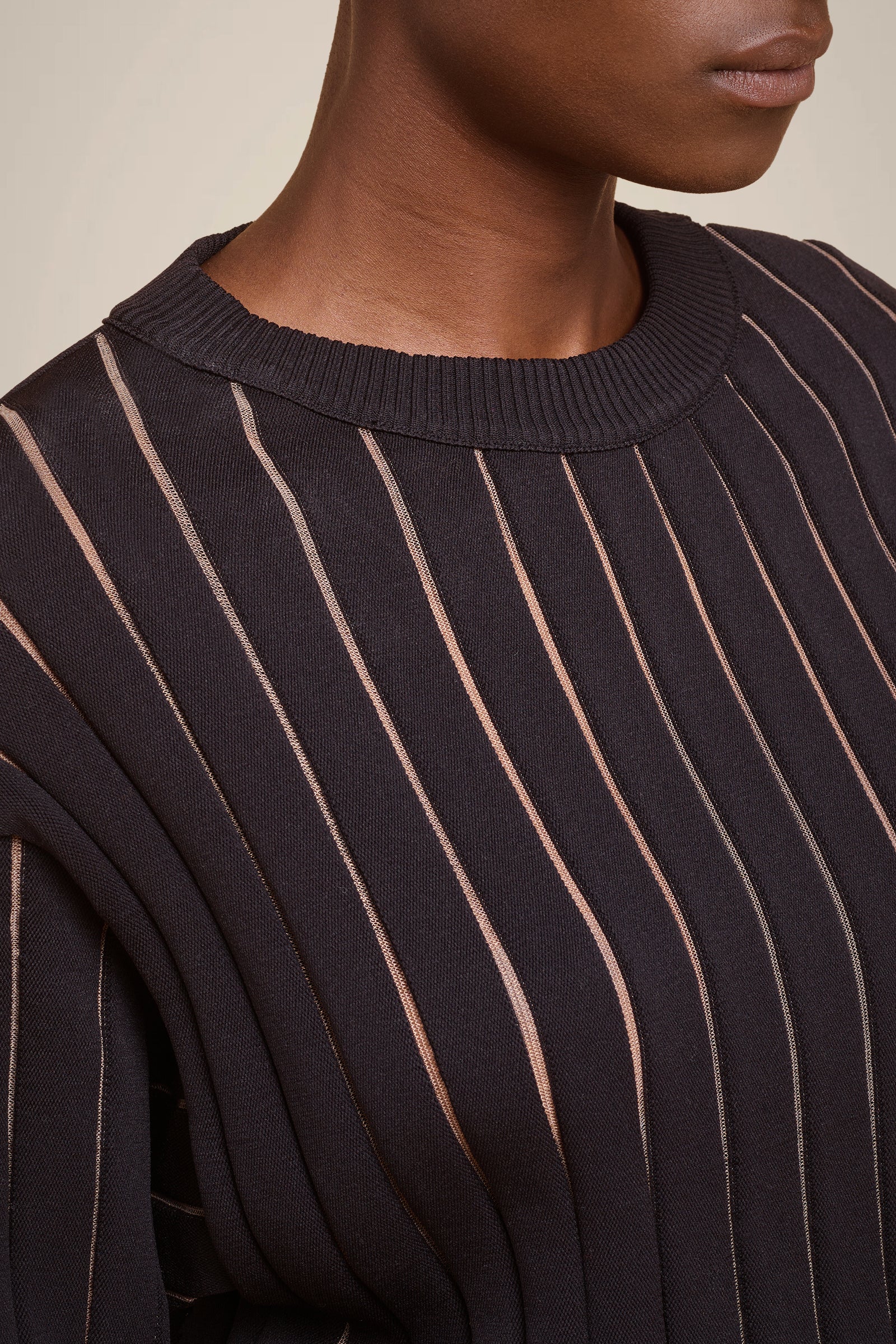 RIBBED SWEATER