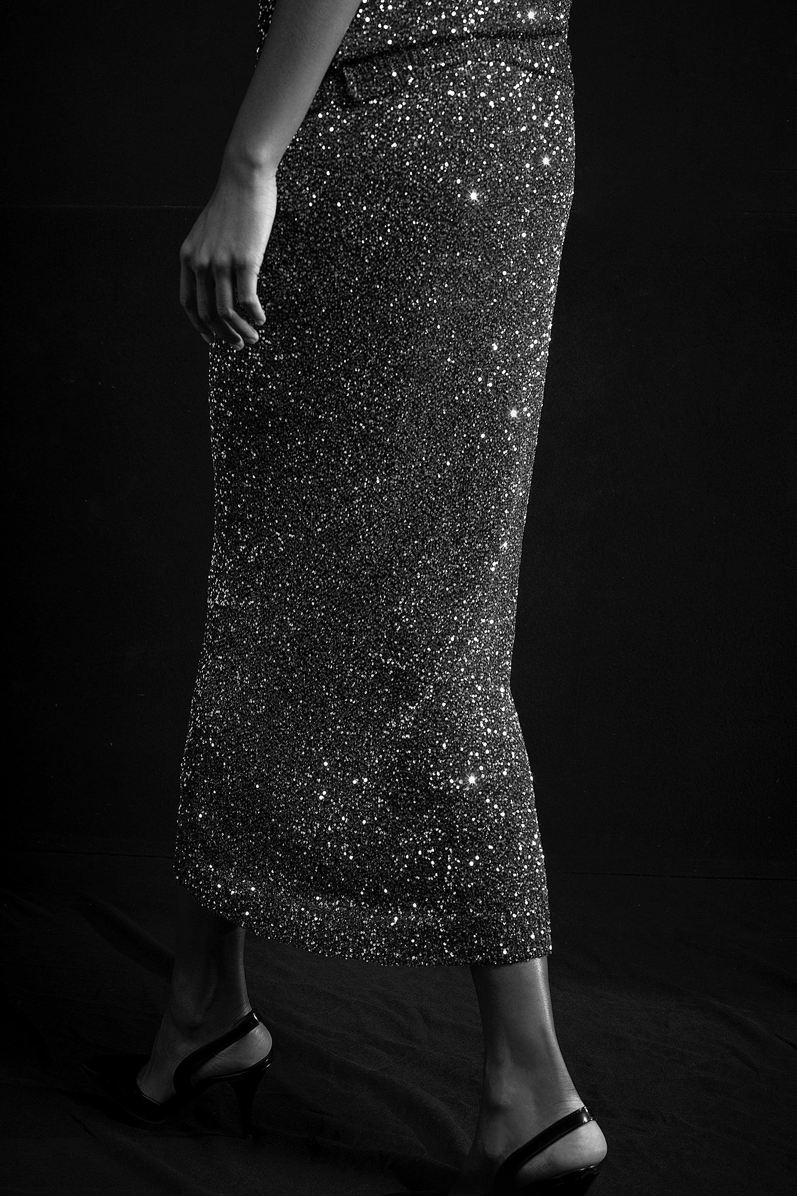 Liviana Conti GONNA FULL PAILLETTES W4FF4WG38Y69Z2.XS