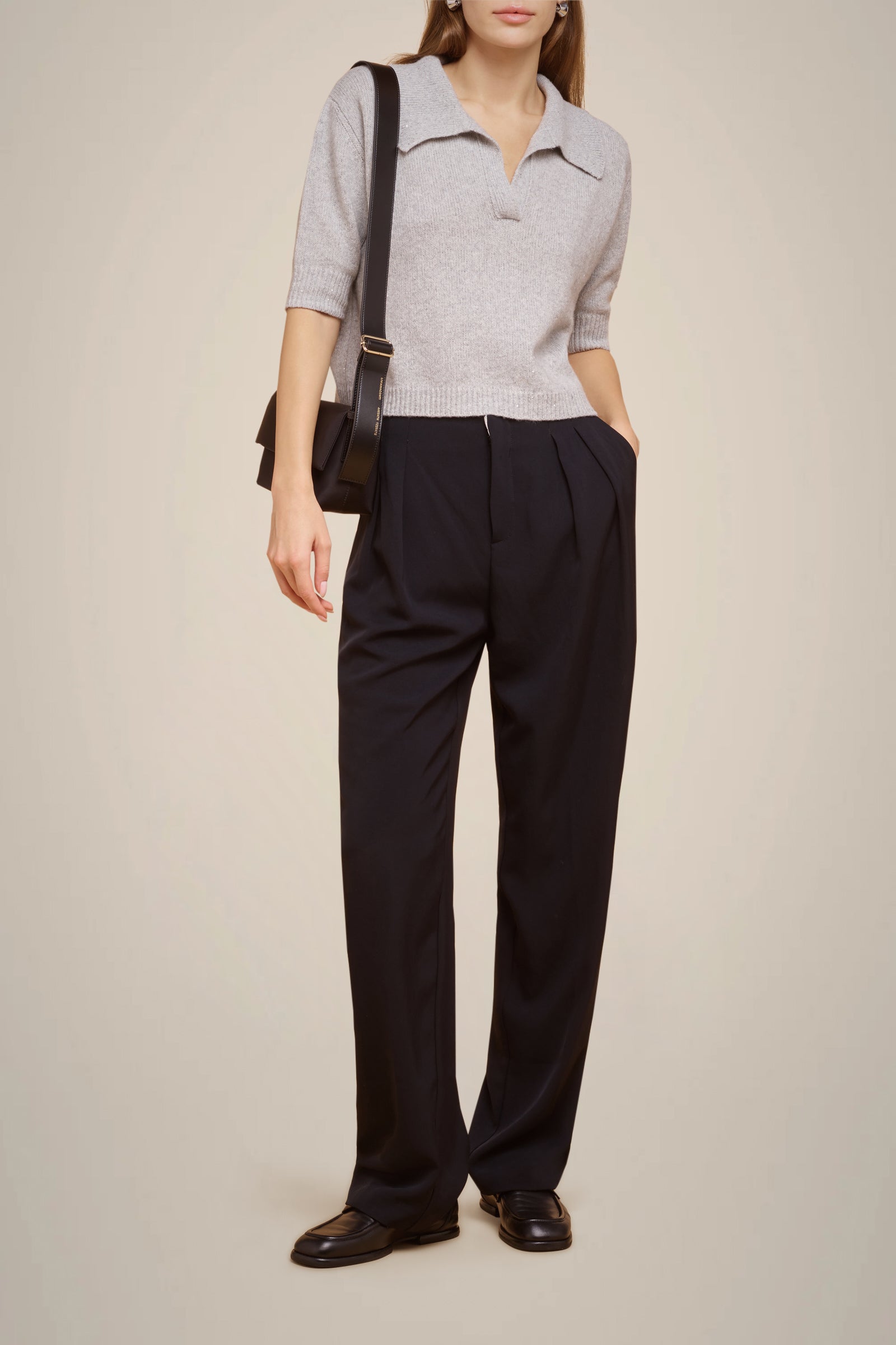 Liviana Conti MAGLIA CASHMERE PAILLETTES W4FF4WG41X47-Z.XS