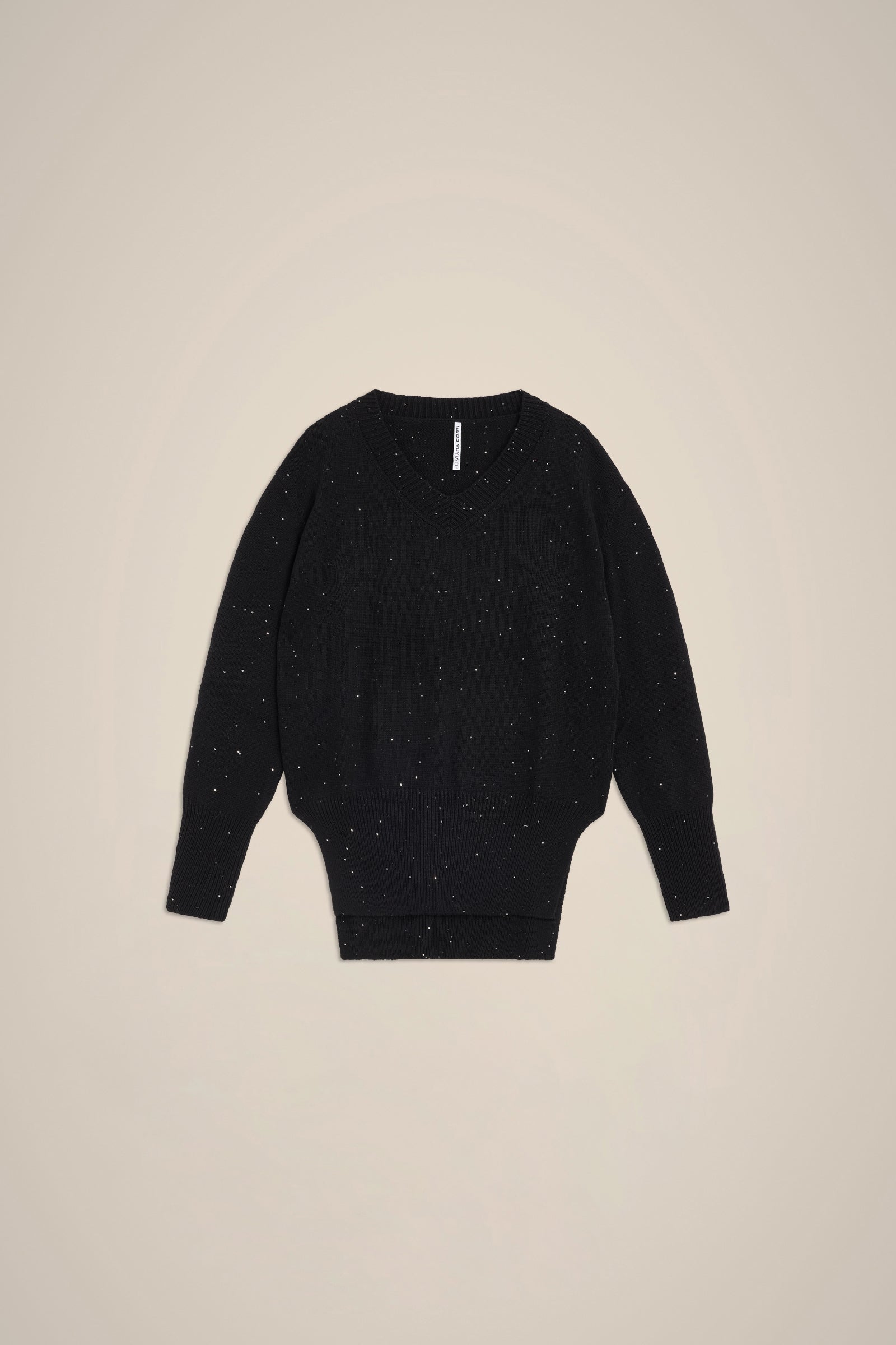 CASHMERE SEQUIN SWEATER