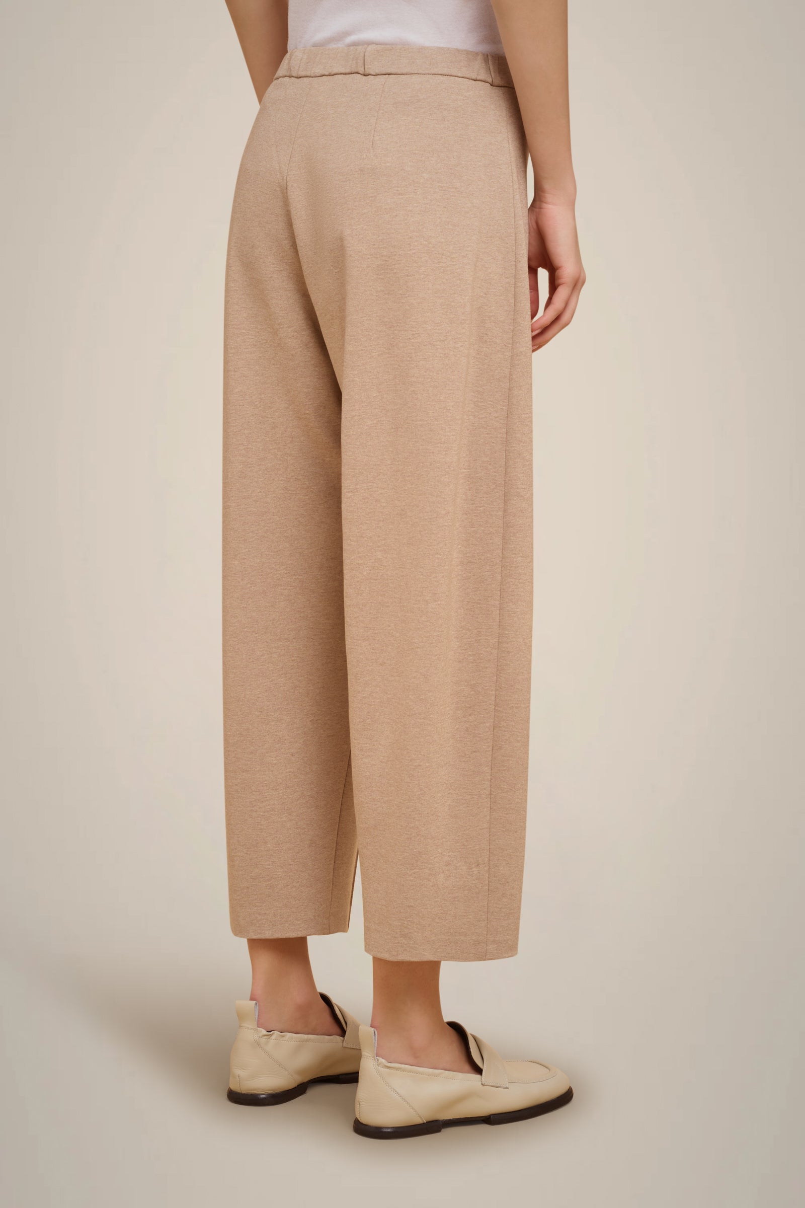 MILANO STITCH CROPPED TROUSERS