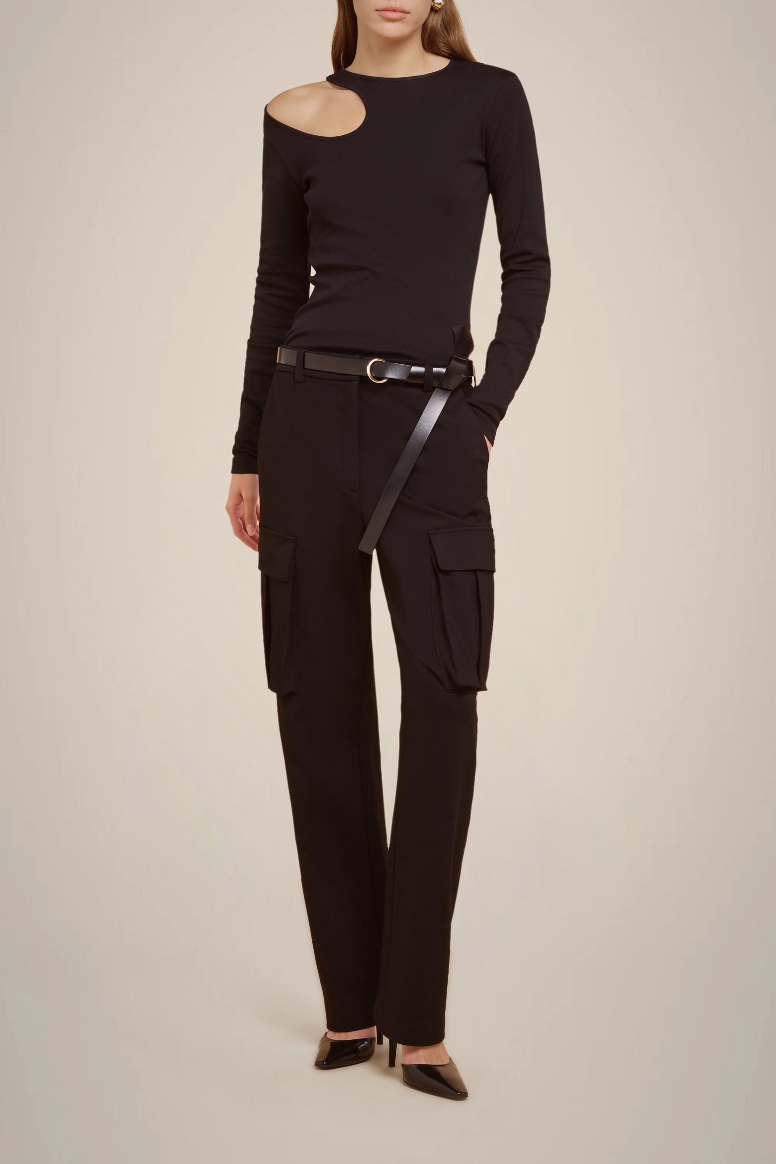 Liviana Conti PANTALONE CARGO PUNTO MILANO W4FF4WI39Y69-0.38