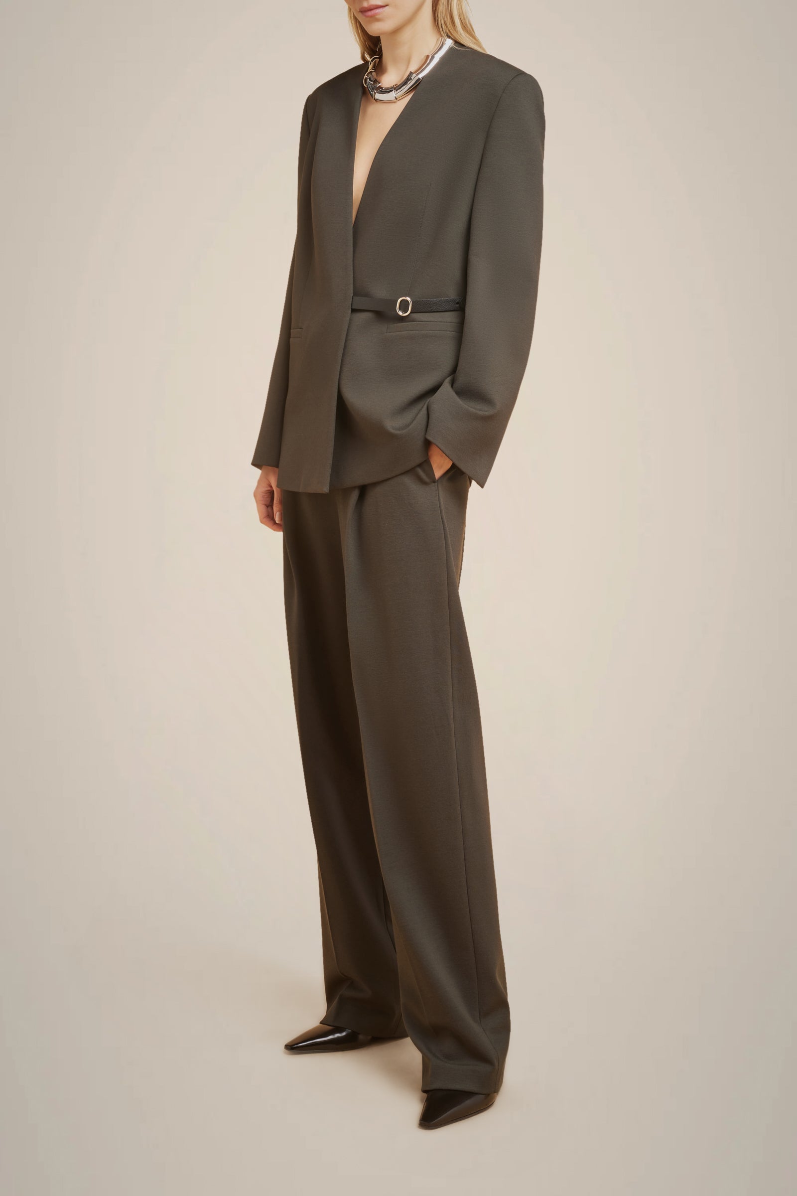 Liviana Conti PANTALONE IN PUNTO MILANO W4FF4WI48S89-0.38