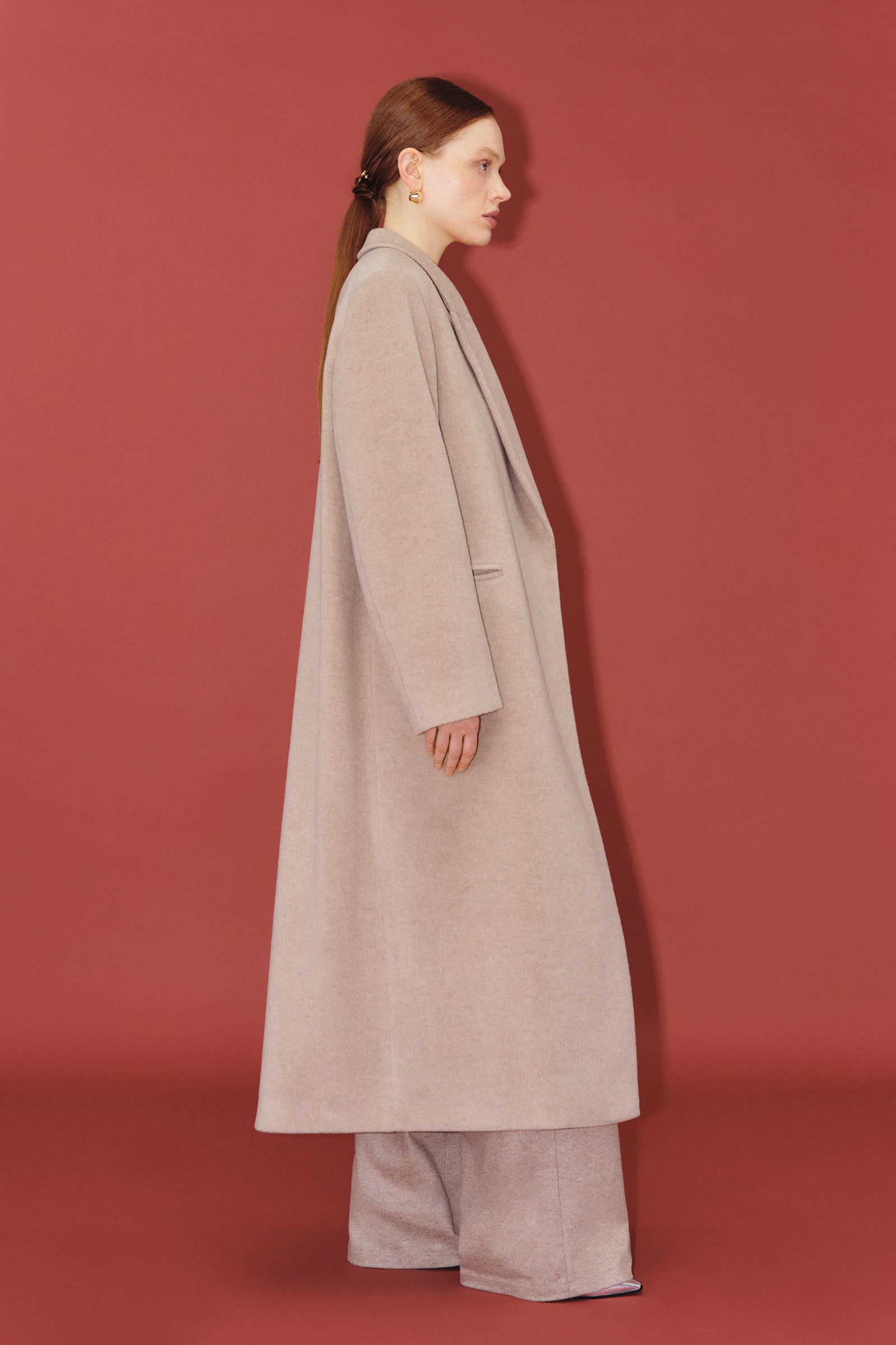 CASHMERE CLOTH COAT