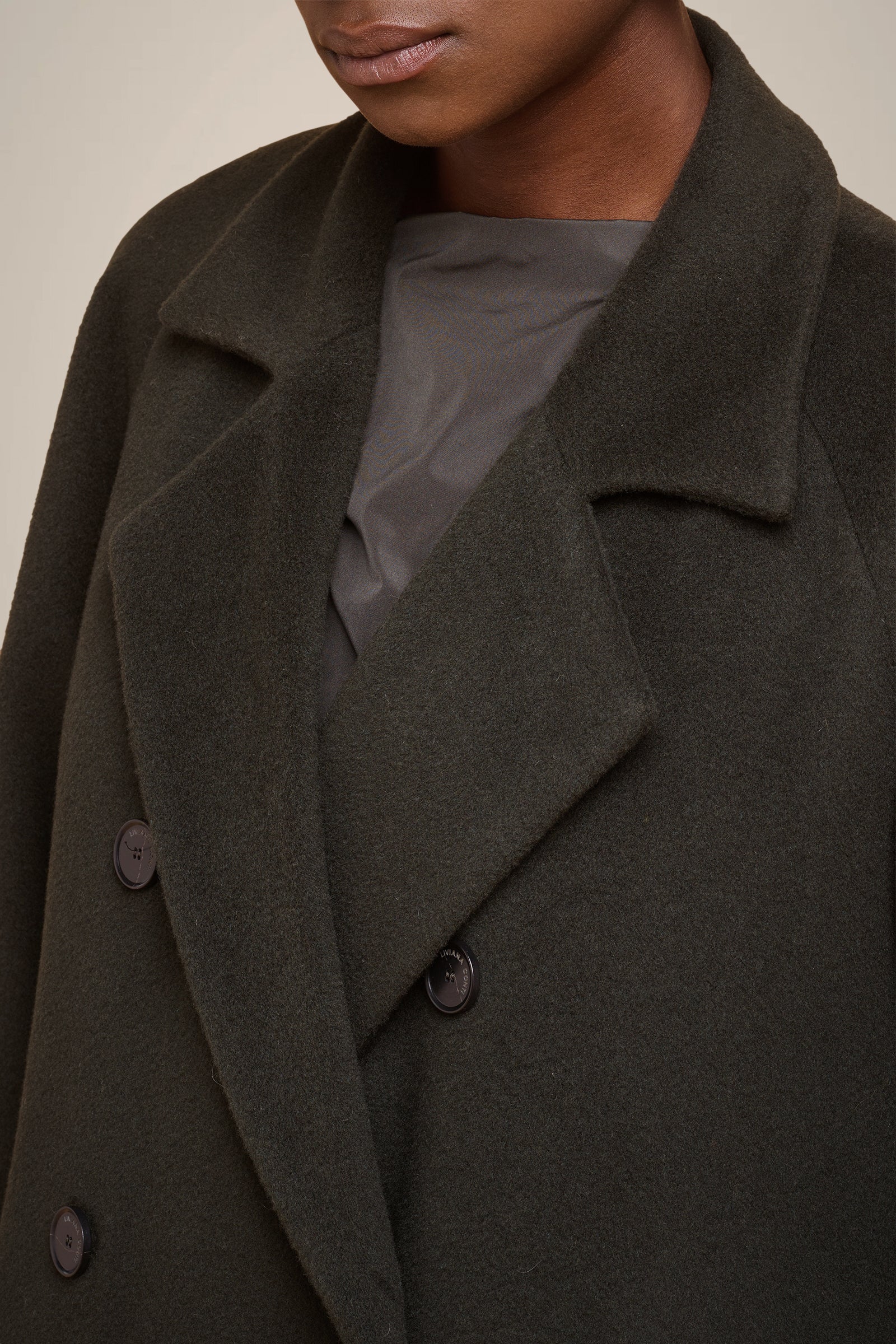 CASHMERE CLOTH BELTED COAT