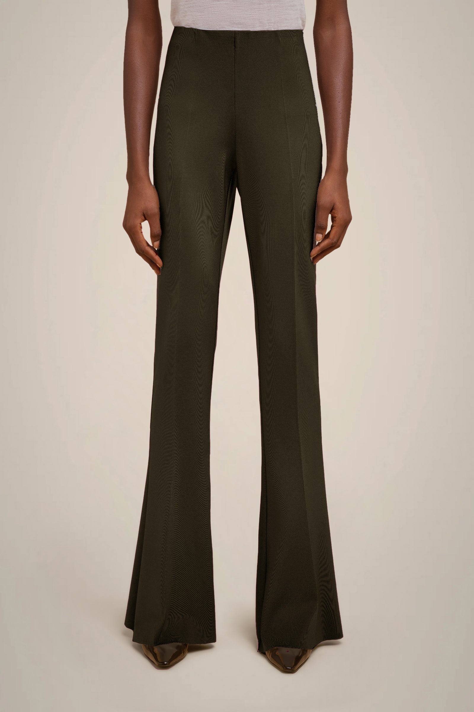 MILANO STITCH FLARED TROUSERS