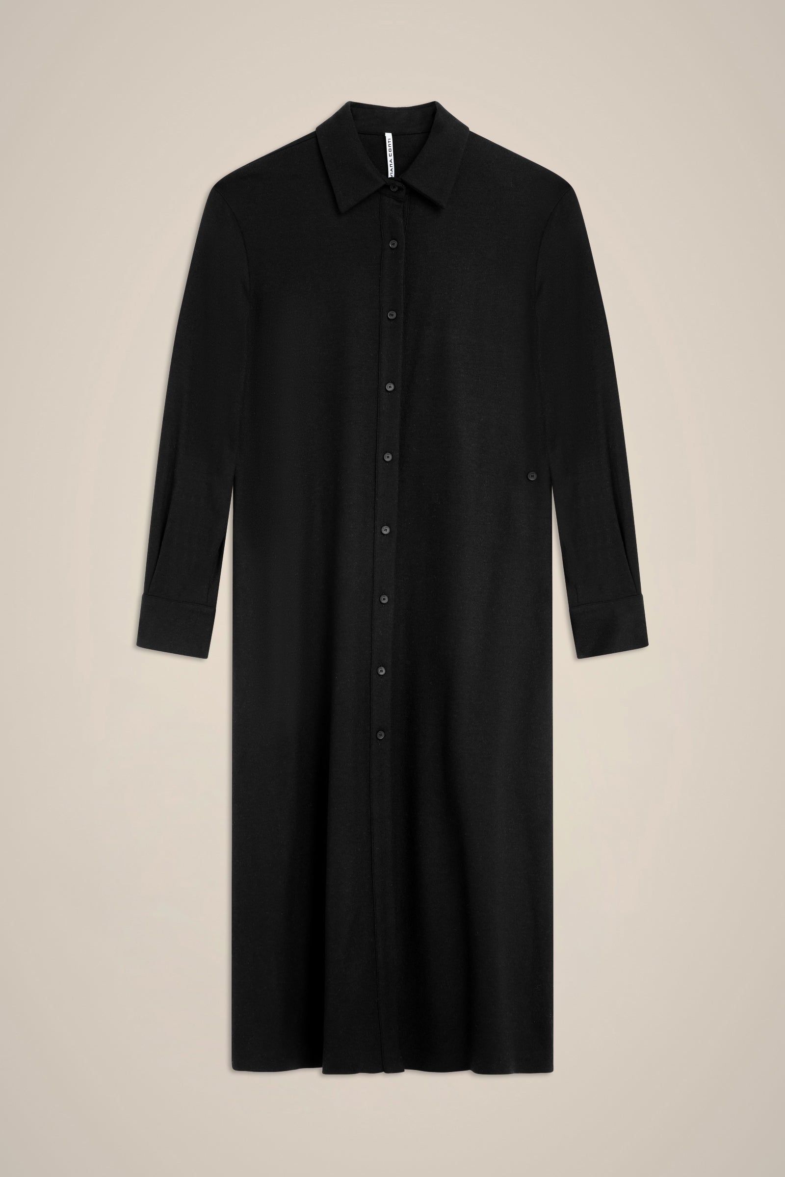 ROBE BLOUSE EN DRAP DE CACHEMIRE LÃGER