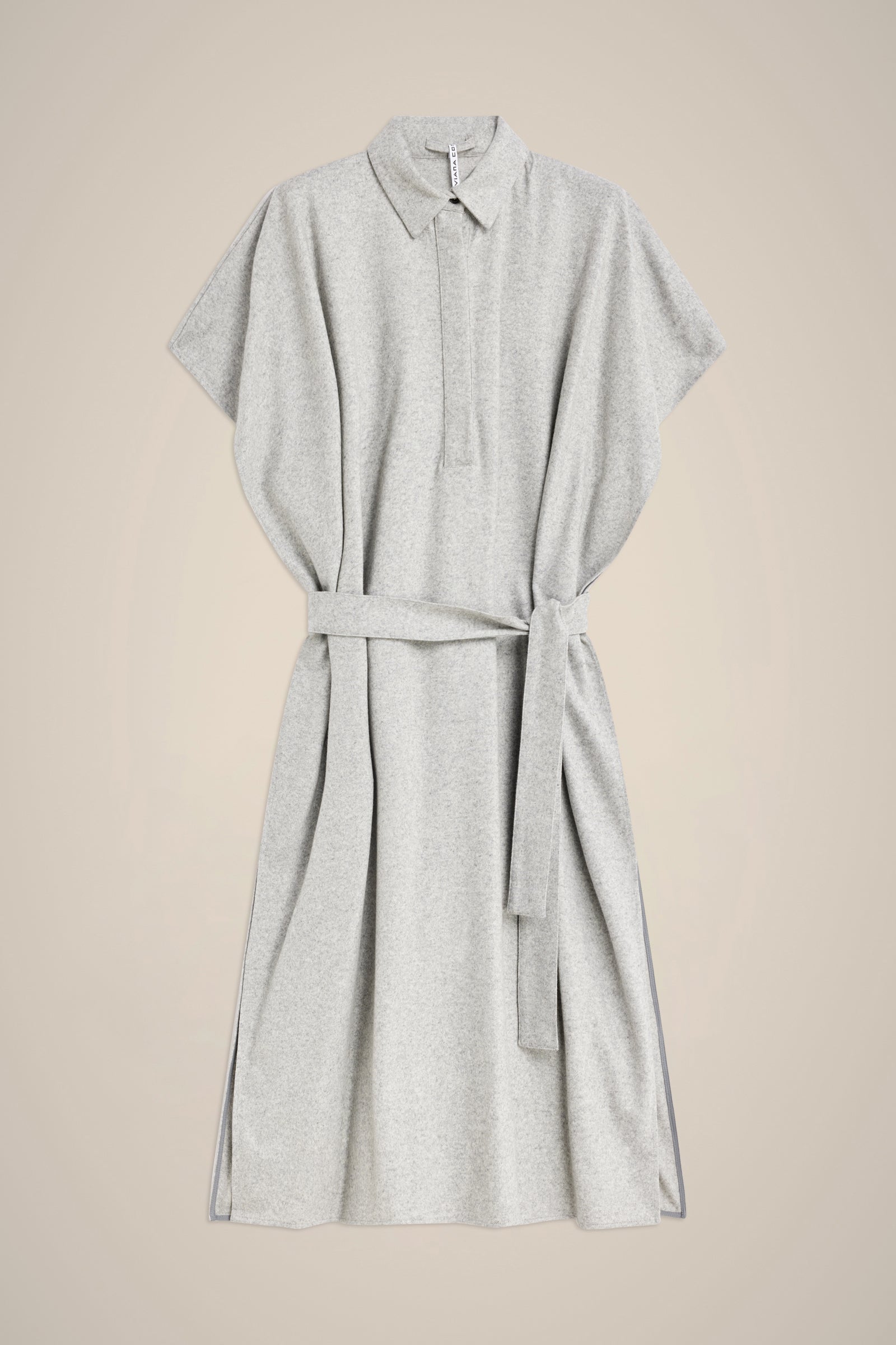 LIGHT CASHMERE CLOTH ARMHOLE DRESS