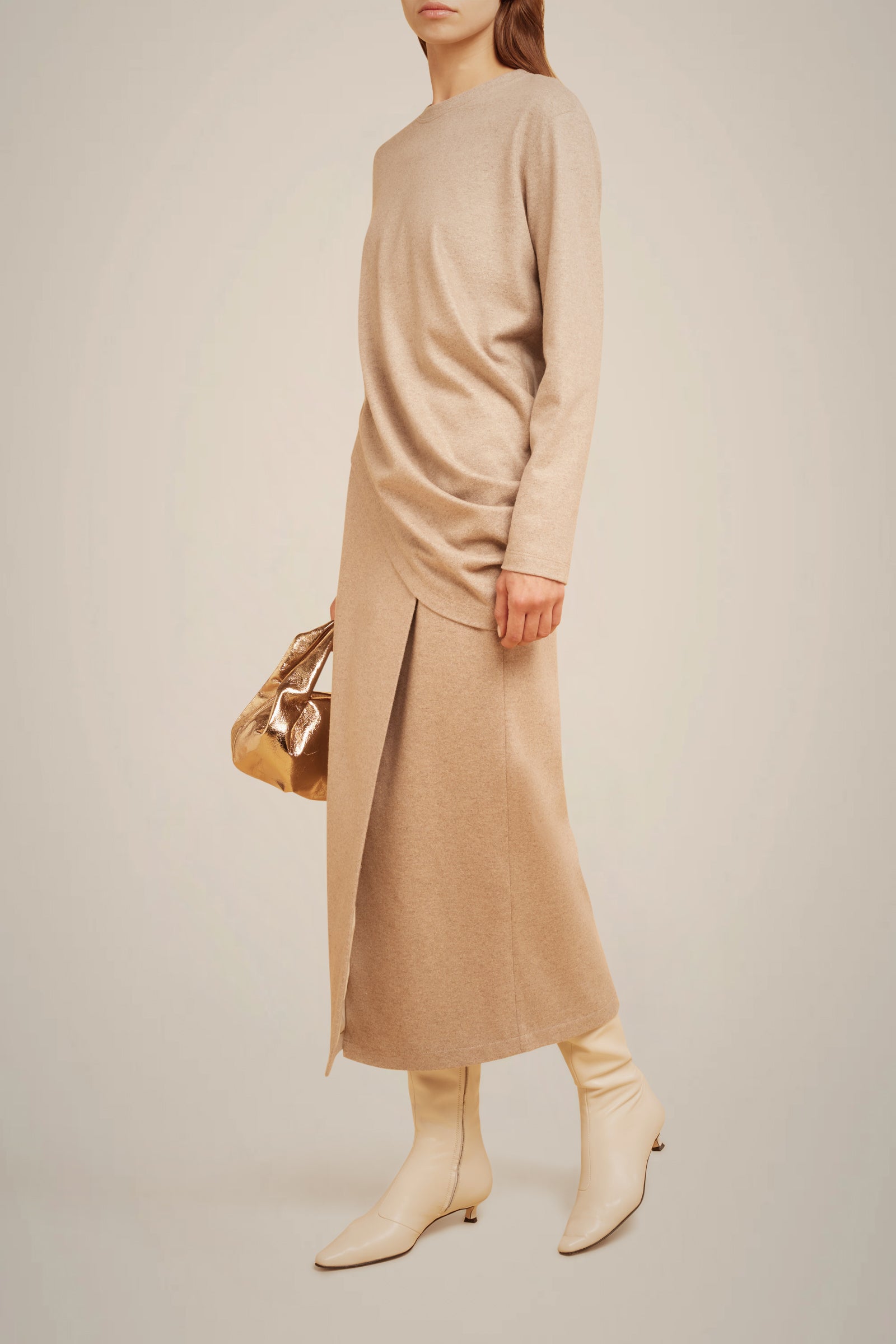 Liviana Conti GONNA PORTAFOGLIO IN PANNO CASHMERE W4FF4WN30W69-0.38