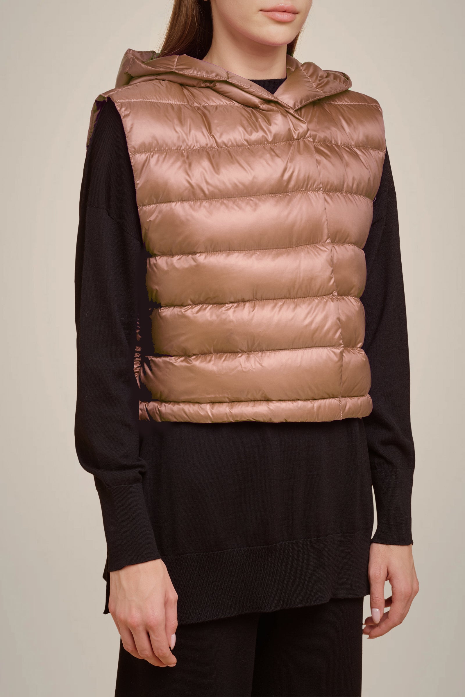 Liviana Conti GILET IMBOTTITO CON CAPPUCCIO W4FF4WW02T56-0.S