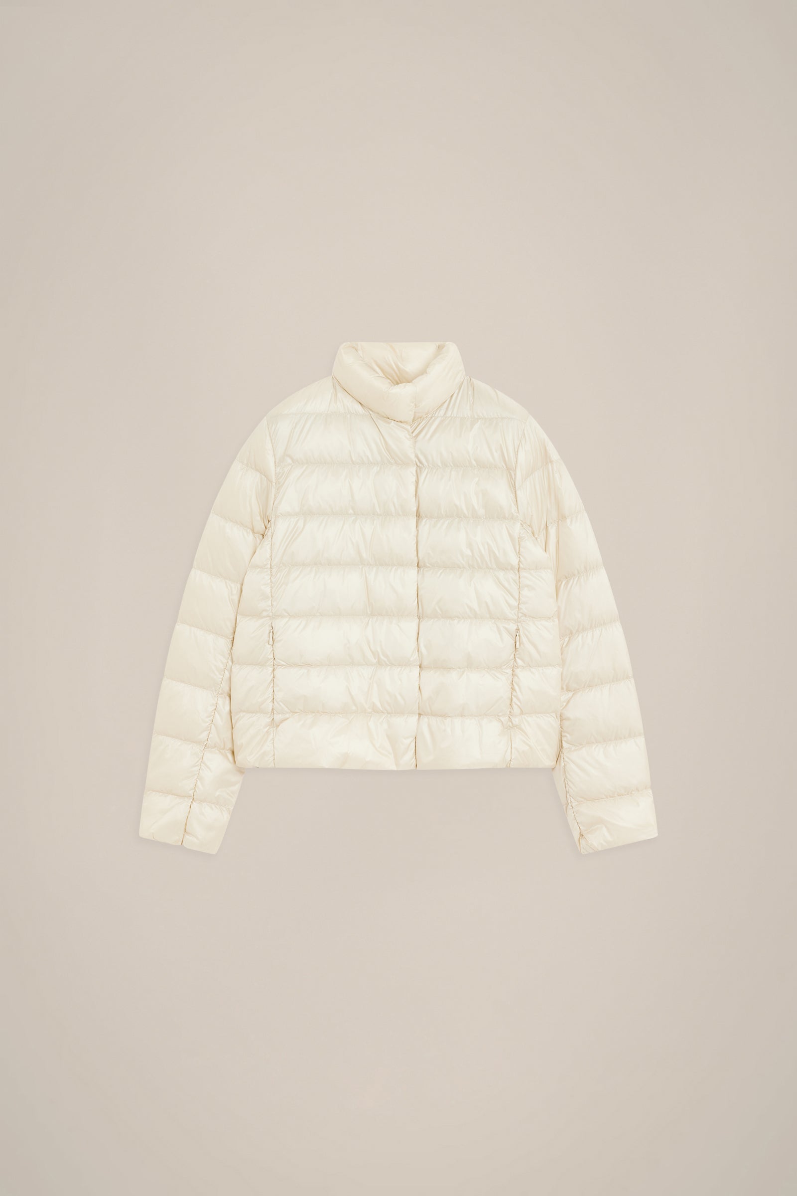 HIGH NECK PADDED DOWN JACKET