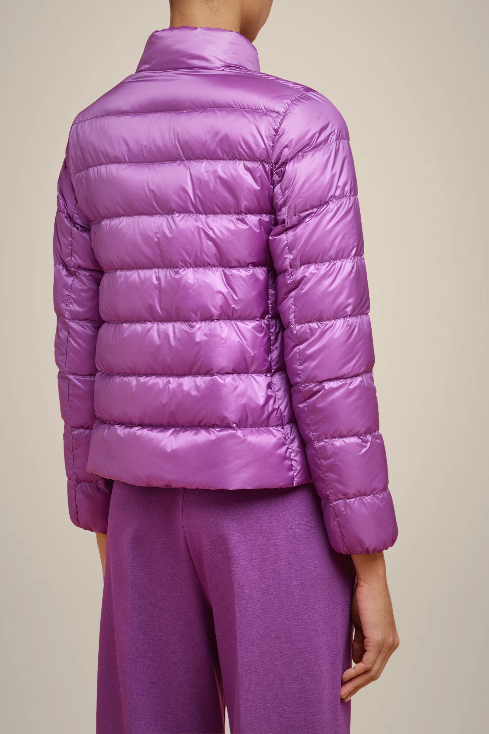 HIGH NECK PADDED DOWN JACKET