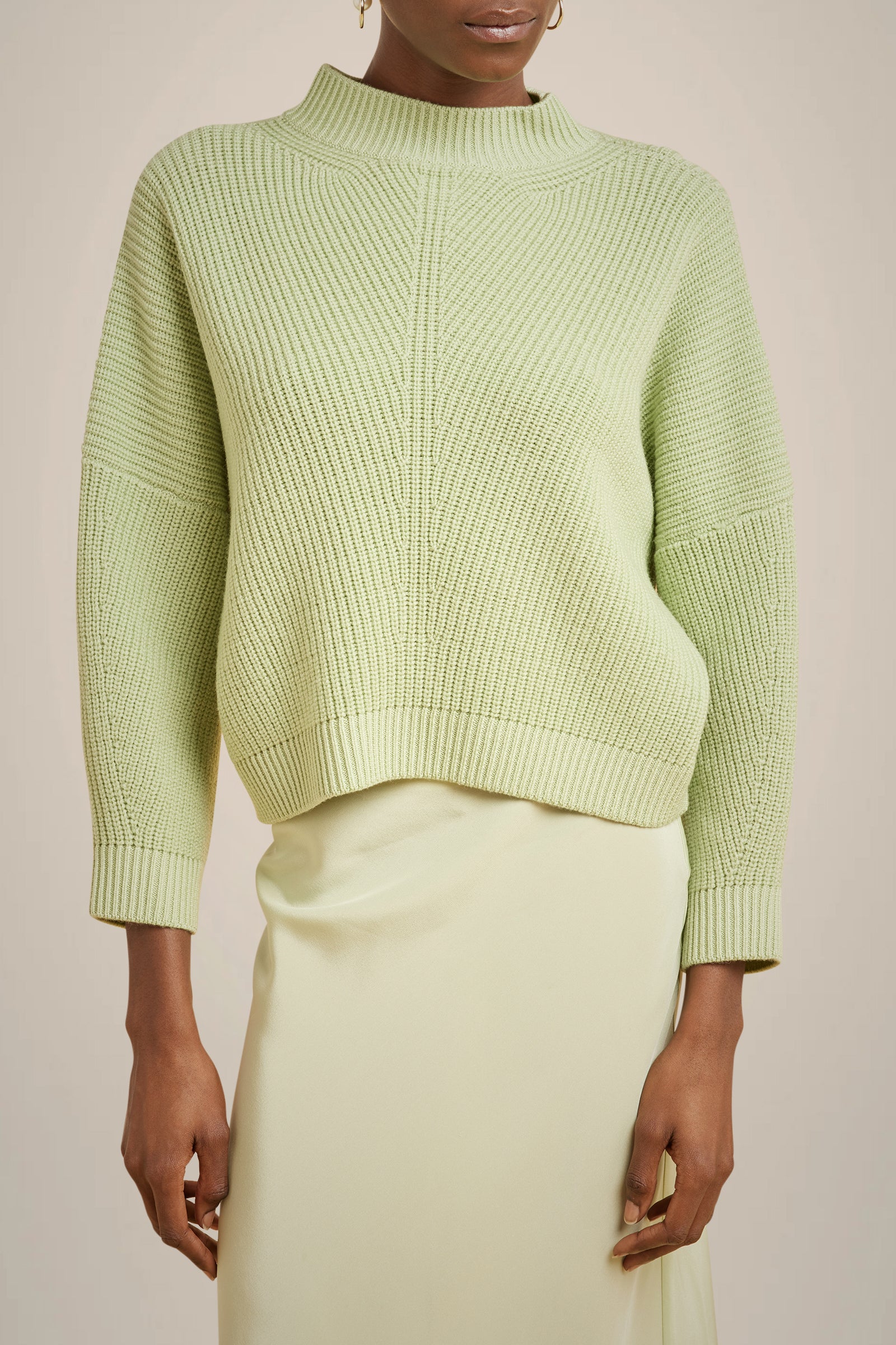 RIBBED WOOL SWEATER