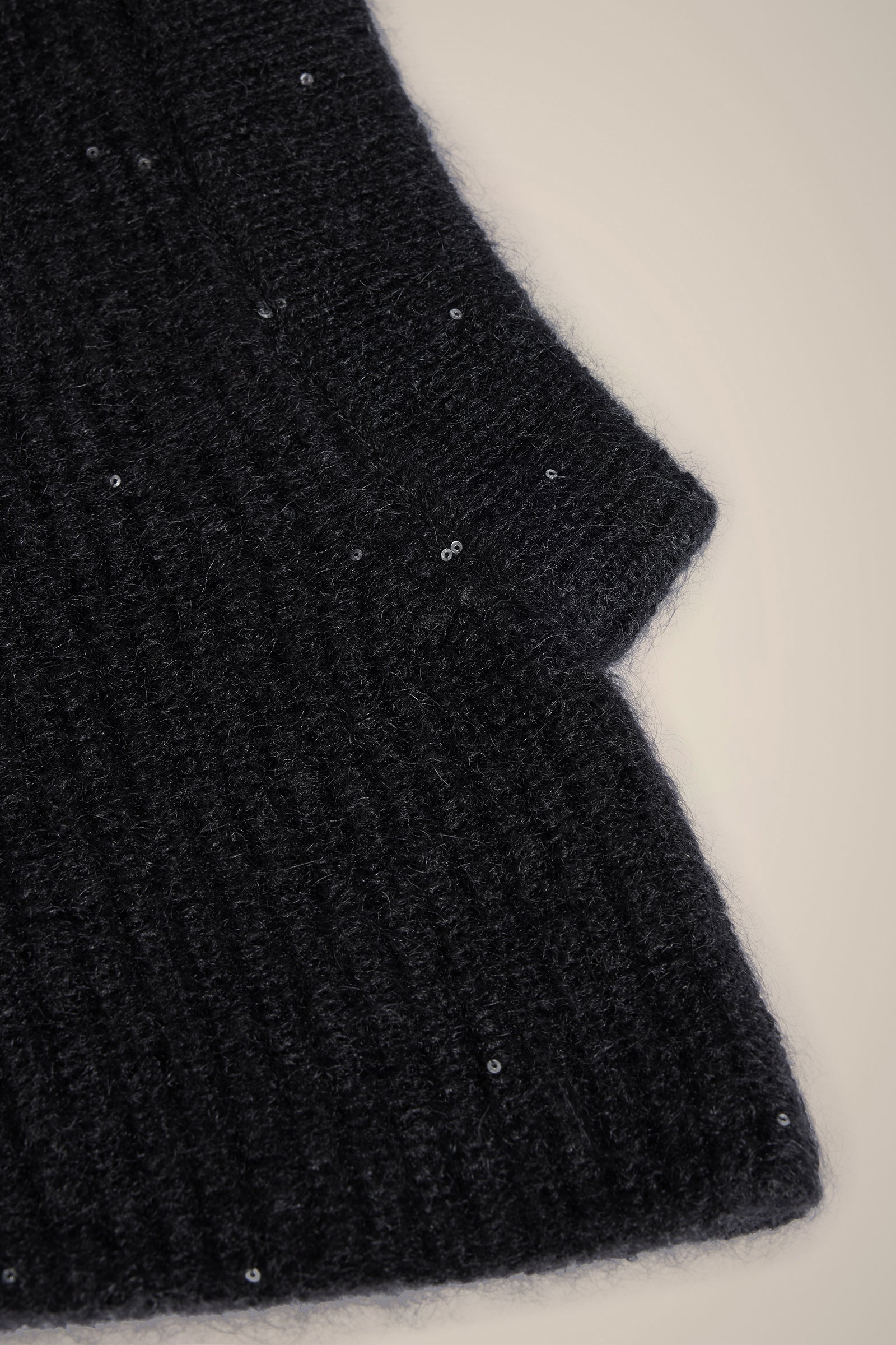 BALACLAVA IN MOHAIR PAILLETTES