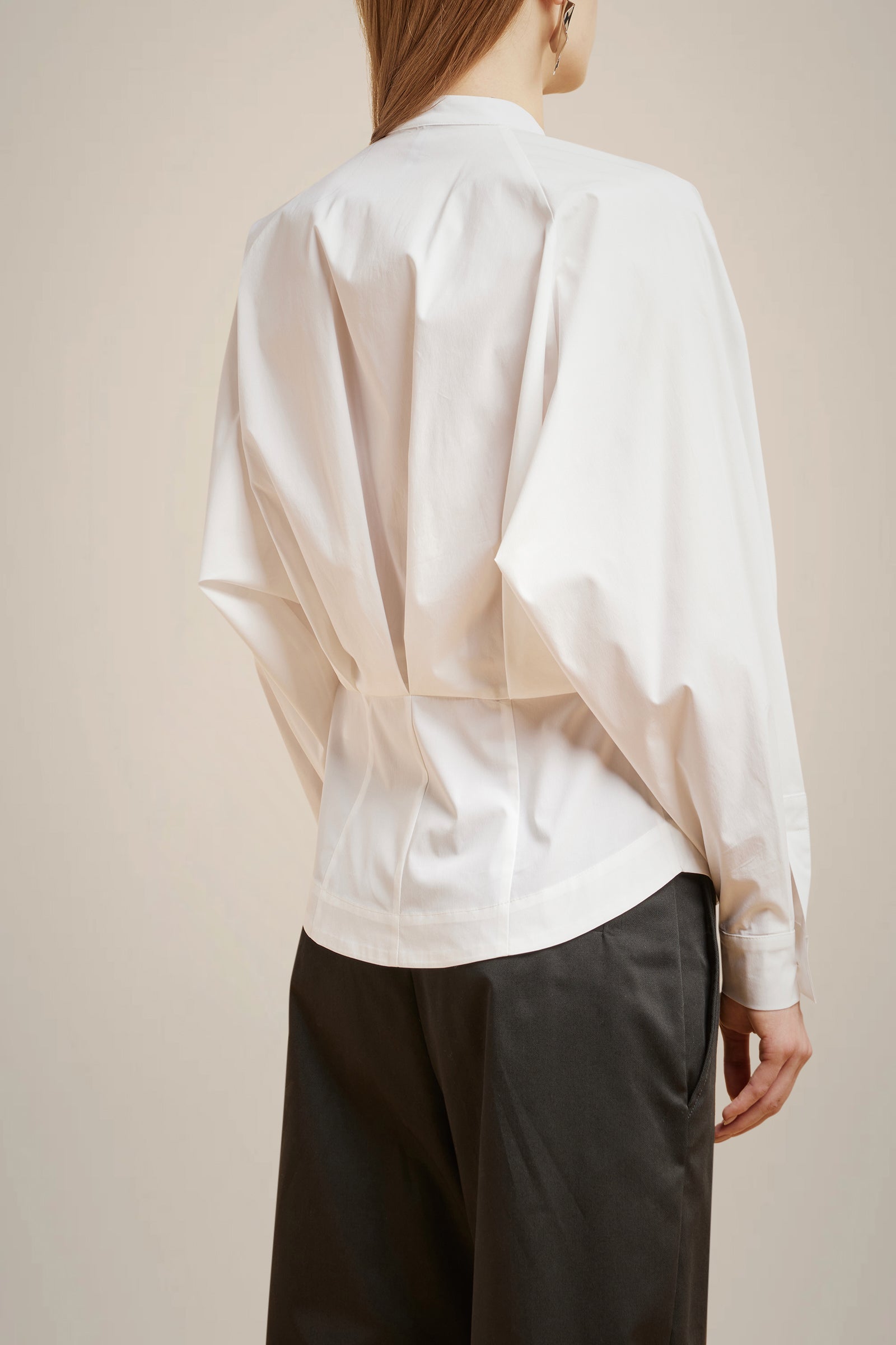 MANDARIN COLLAR SHIRT