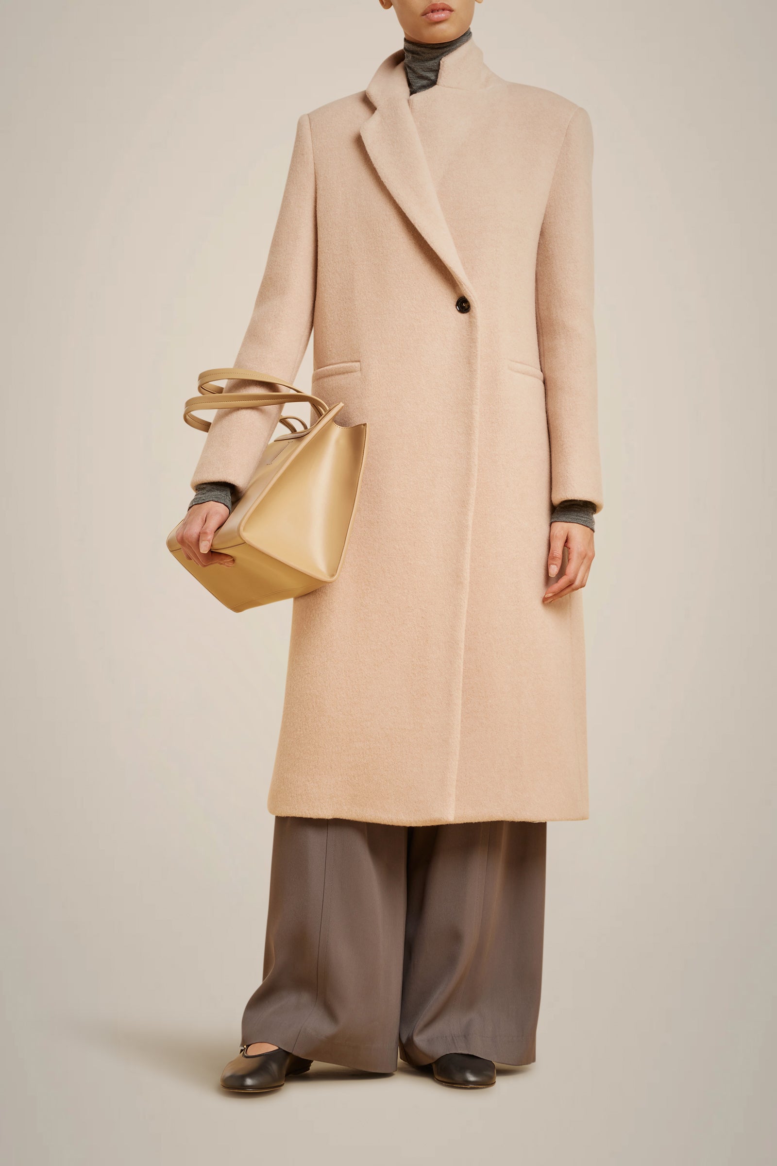 100% CASHMERE CLOTH COAT