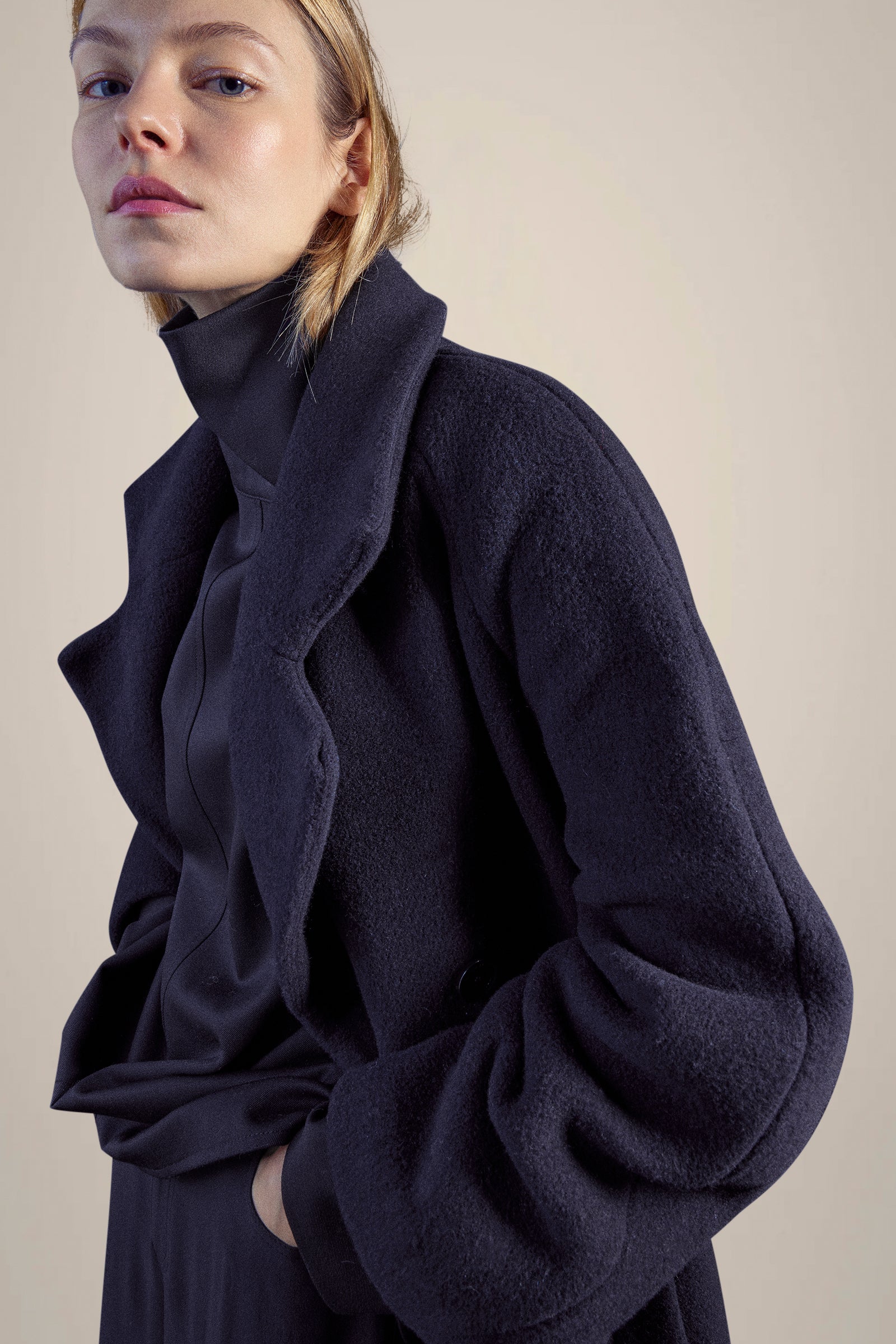 CAPPOTTO IN PANNO 100% CASHMERE