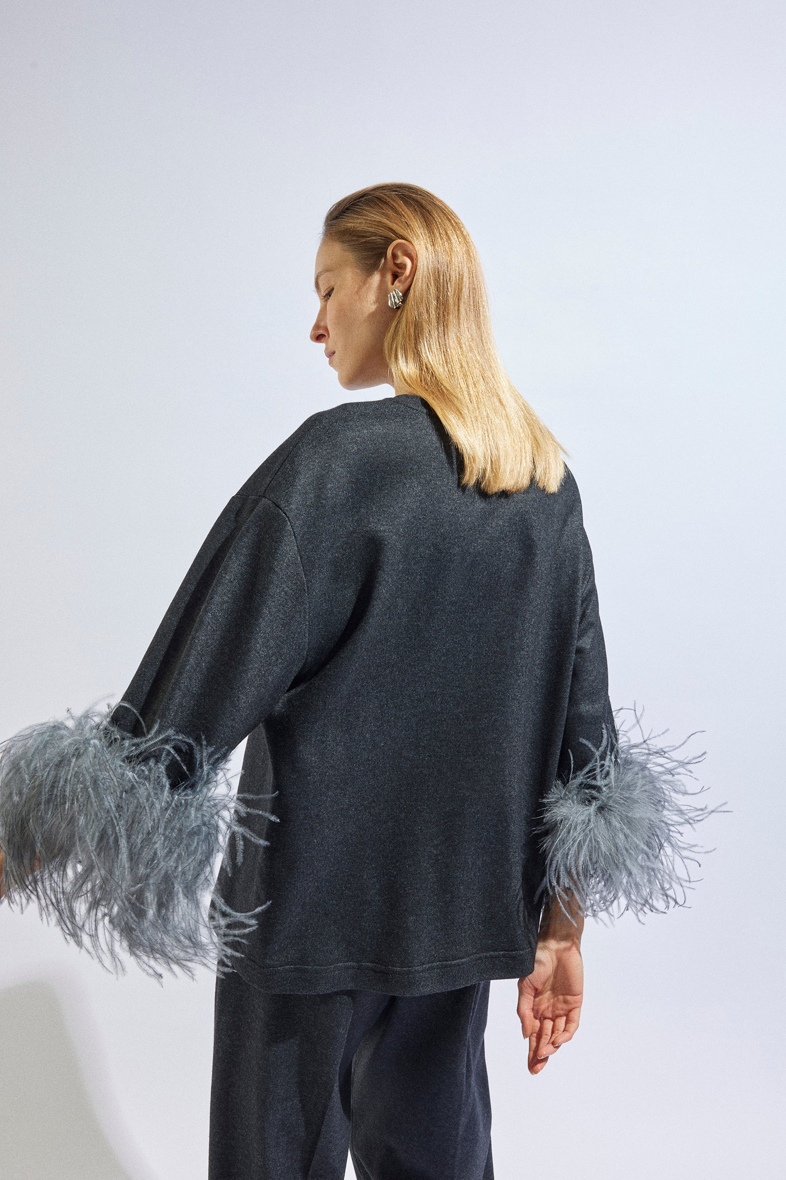 Liviana Conti BLUSA CON PIUME W4LL4WN05Y49-0.38