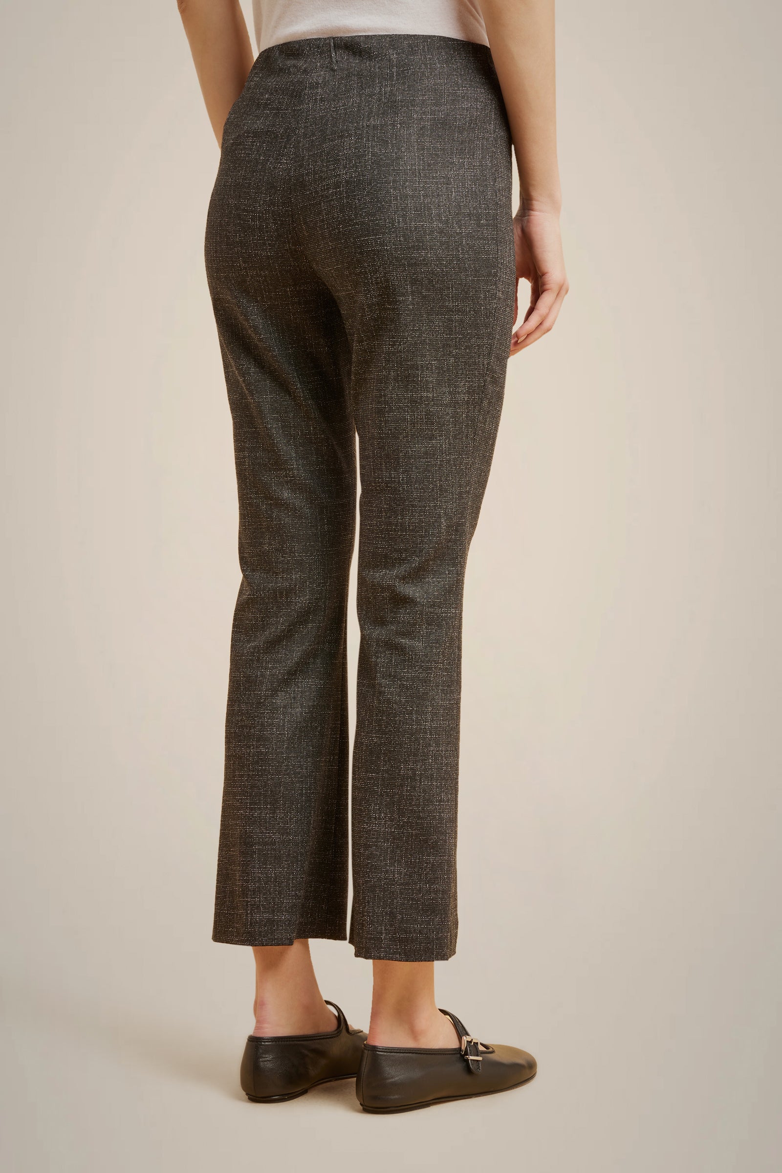 TRUMPET TROUSERS WITH SLIT