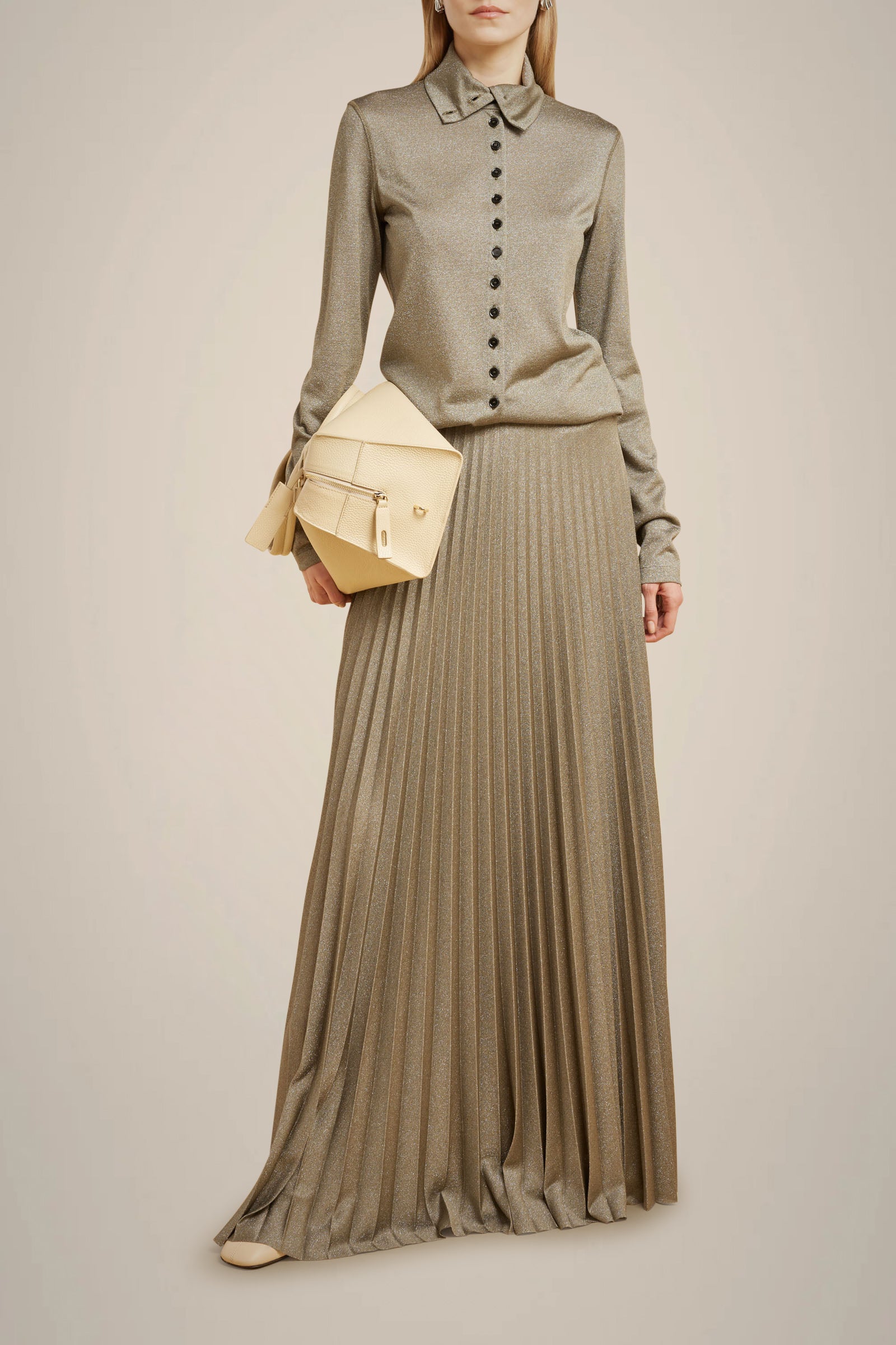 PLEATED SKIRT