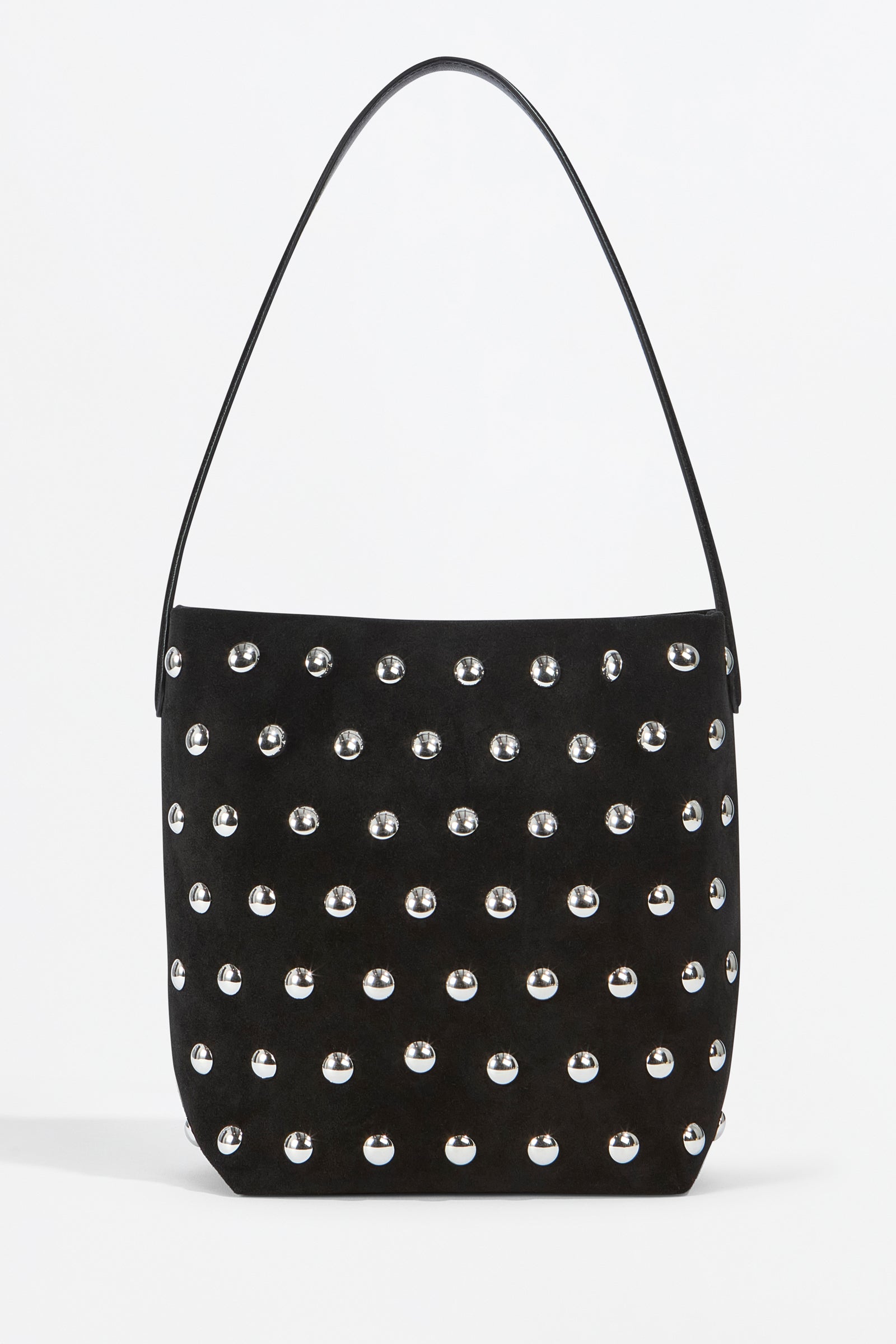 STUDDED SHOULDER BAG