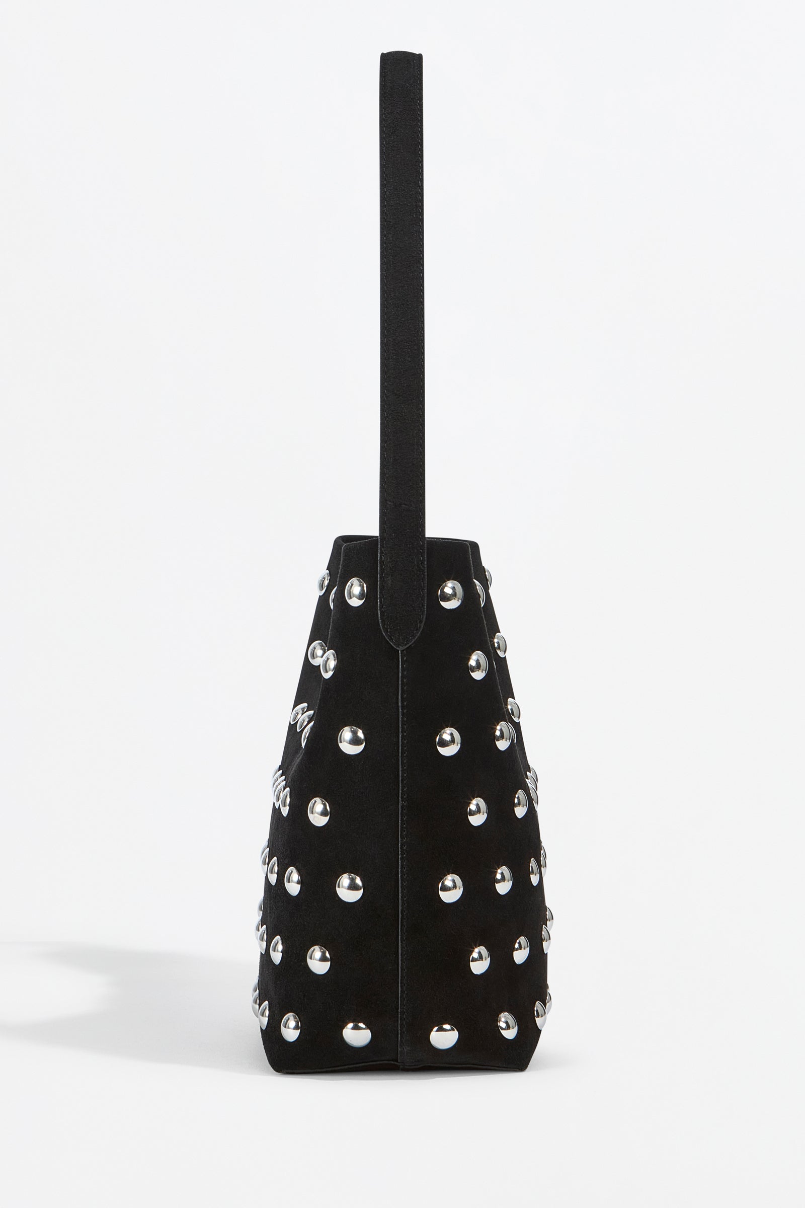 STUDDED SHOULDER BAG