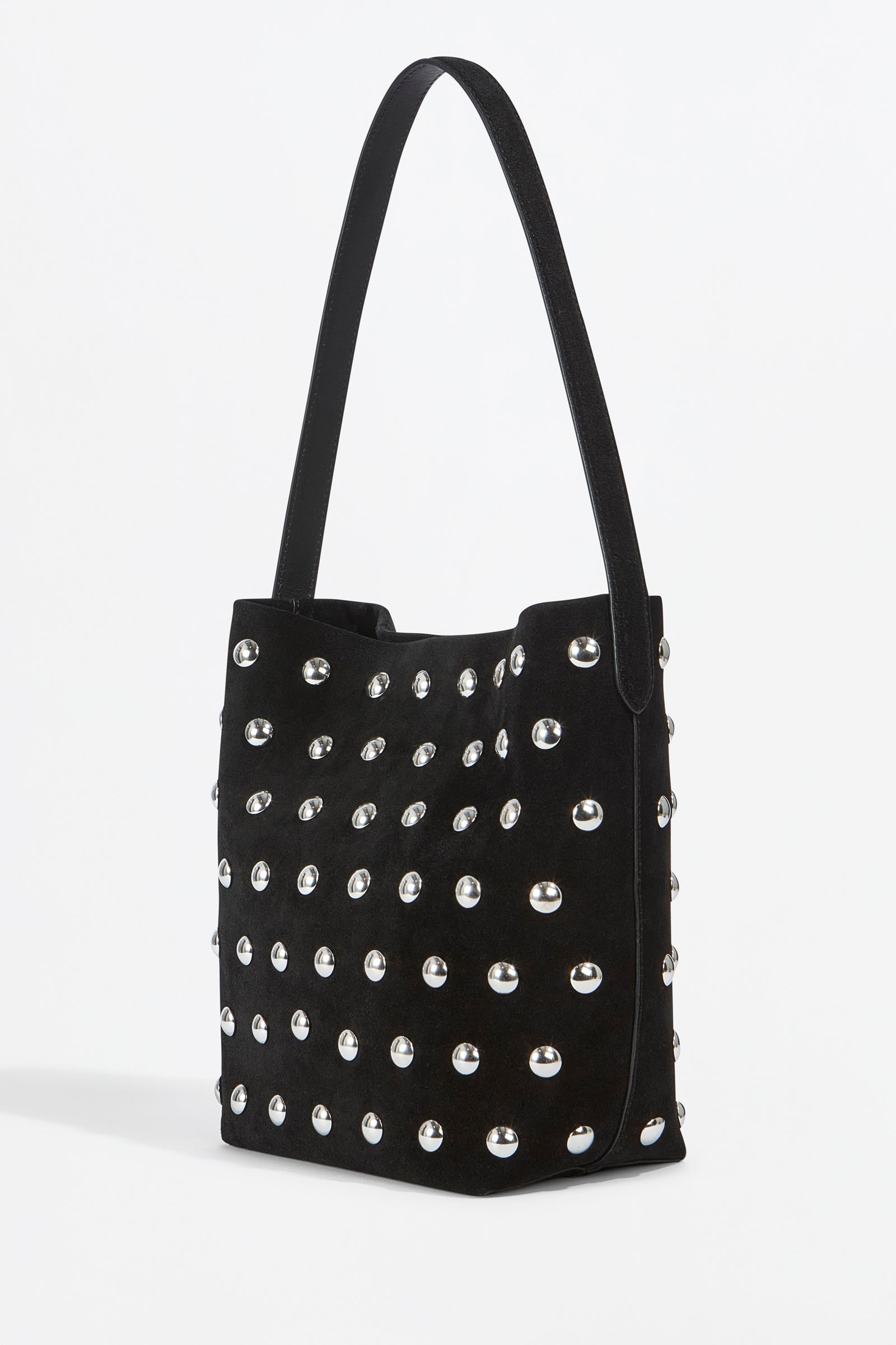 STUDDED SHOULDER BAG