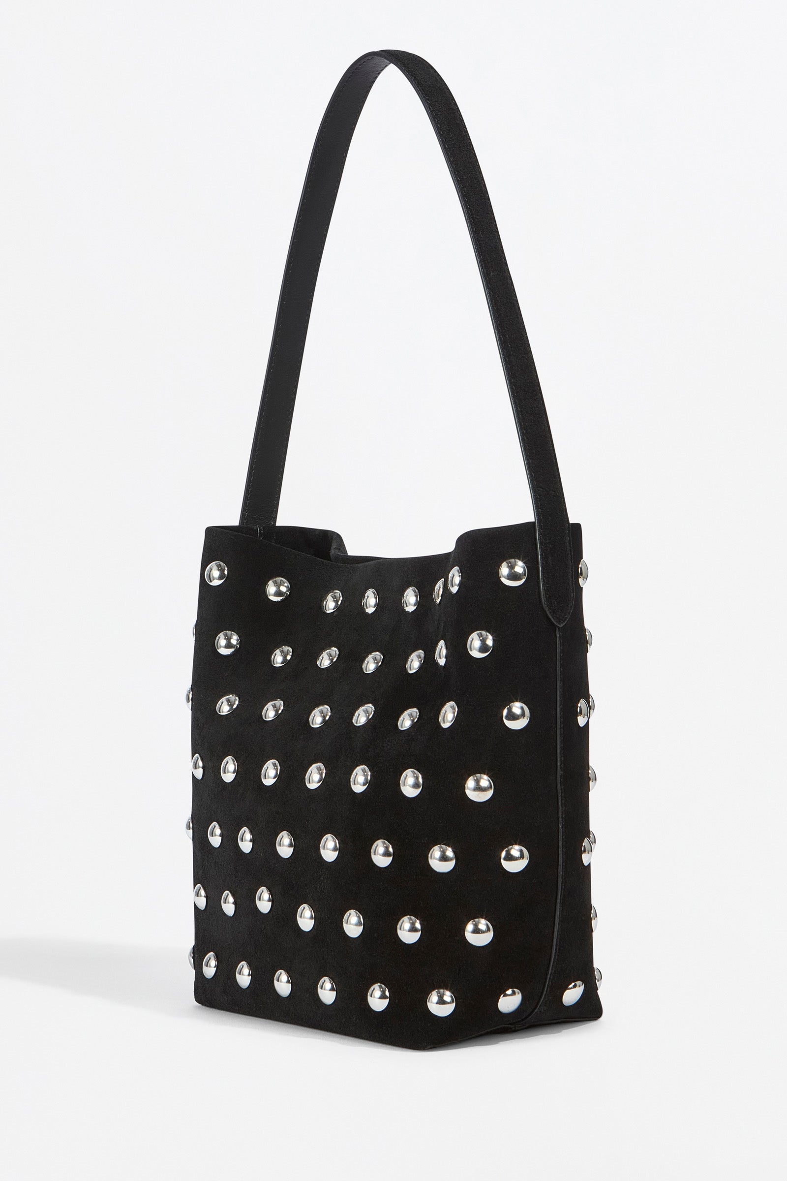 STUDDED SHOULDER BAG