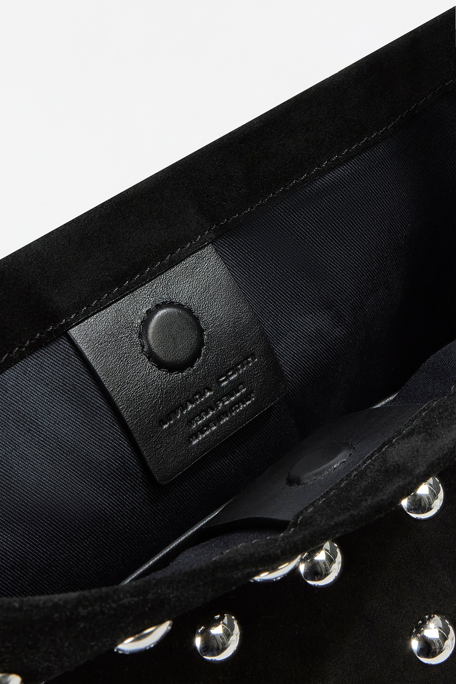 STUDDED SHOULDER BAG