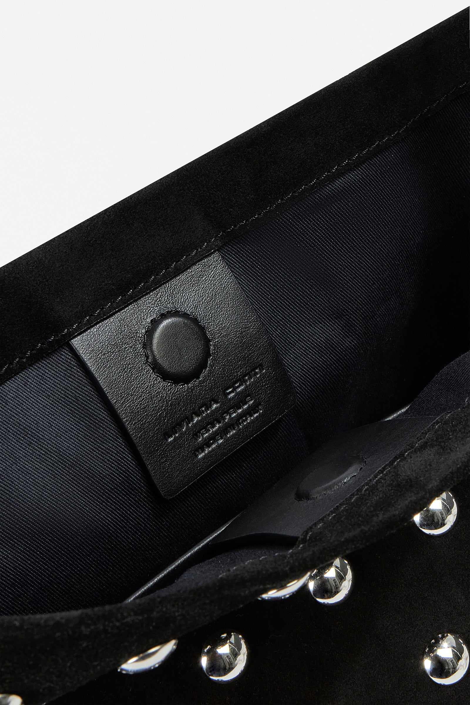 STUDDED SHOULDER BAG