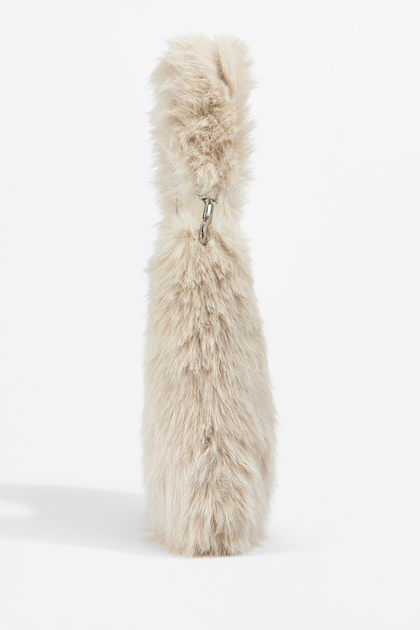 SMALL FAUX FUR TOTE