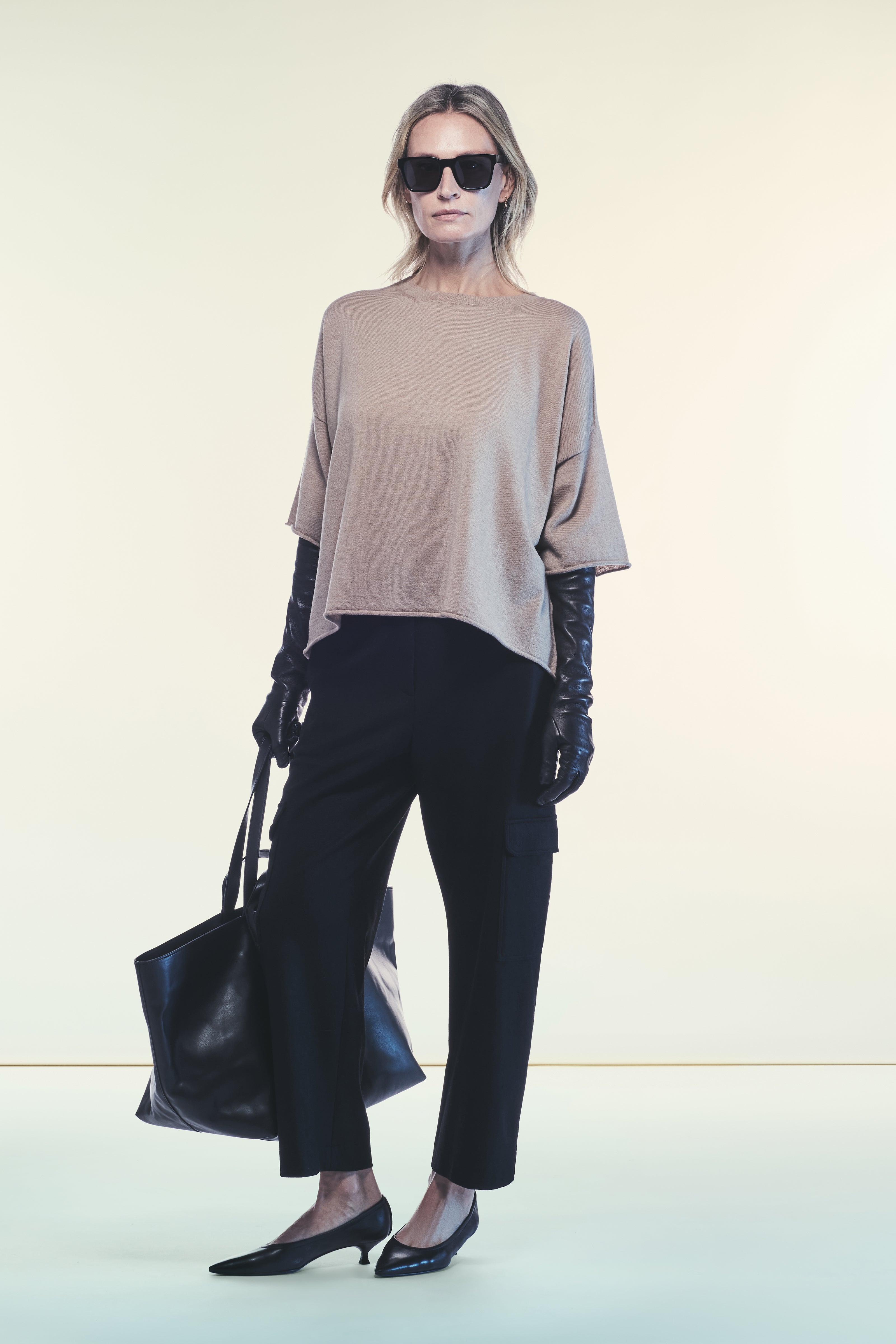 パンツ LIVIANA CONTI Women Straight Pants F5SS36 Y69 BLACK Jonah trousers | liviana conti