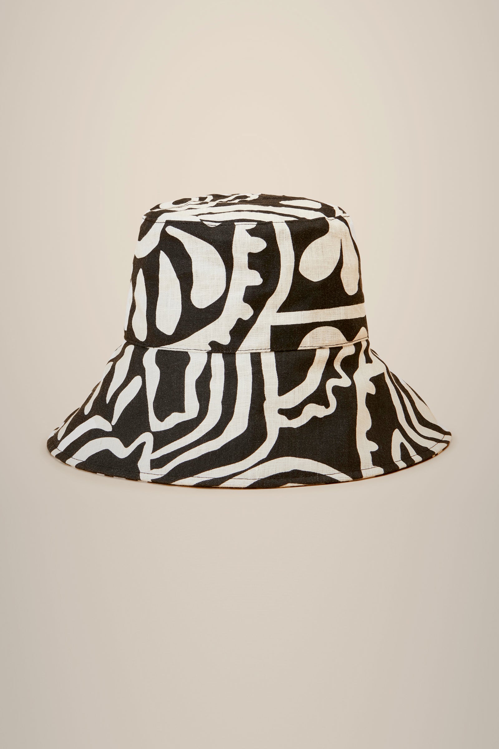 Liviana Conti BUCKET TELA DI LINO S4AA4SF61GRF-2.NR