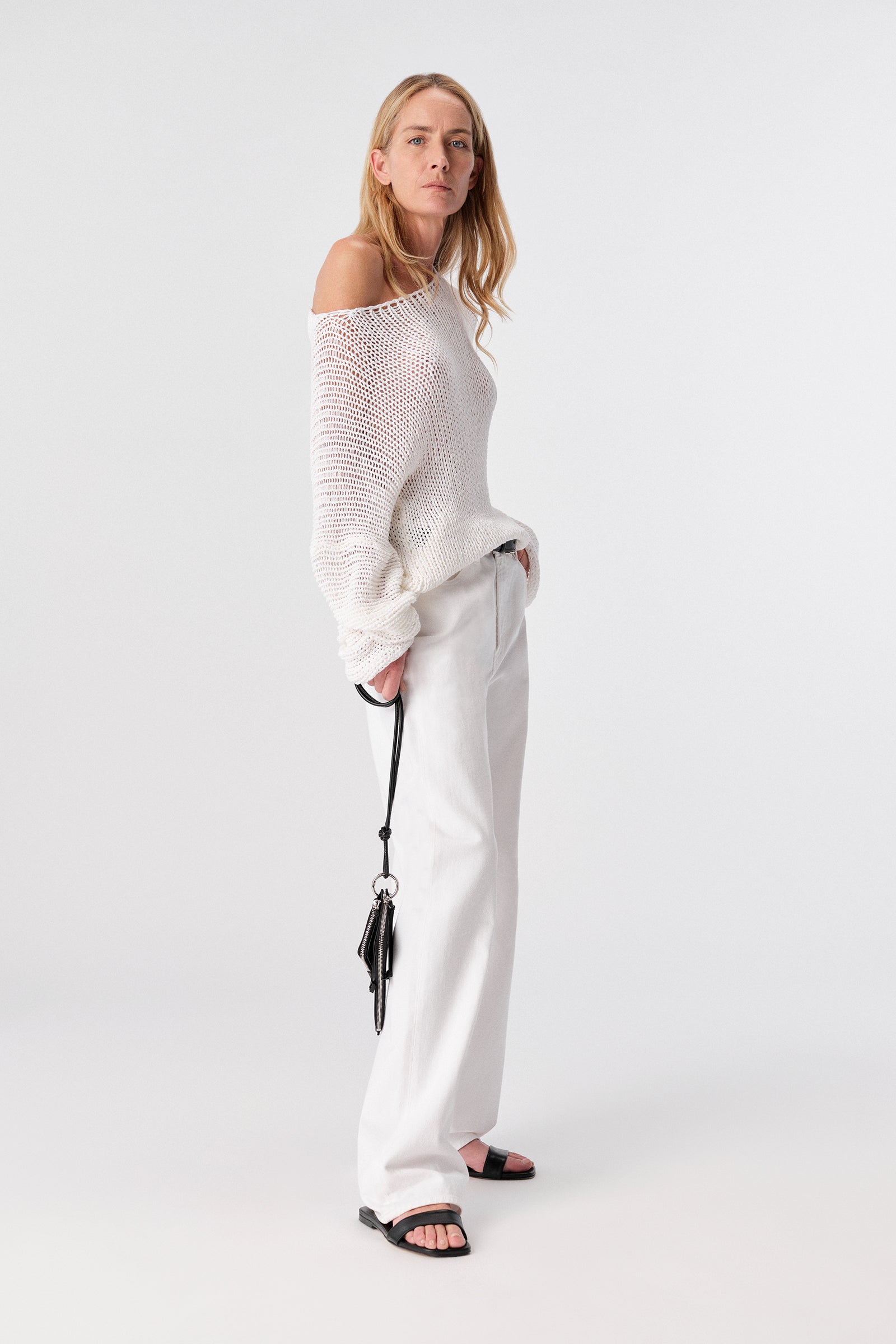 Liviana Conti MAGLIA EFFETTO PIZZO S4FF4SB08A01-0.XS