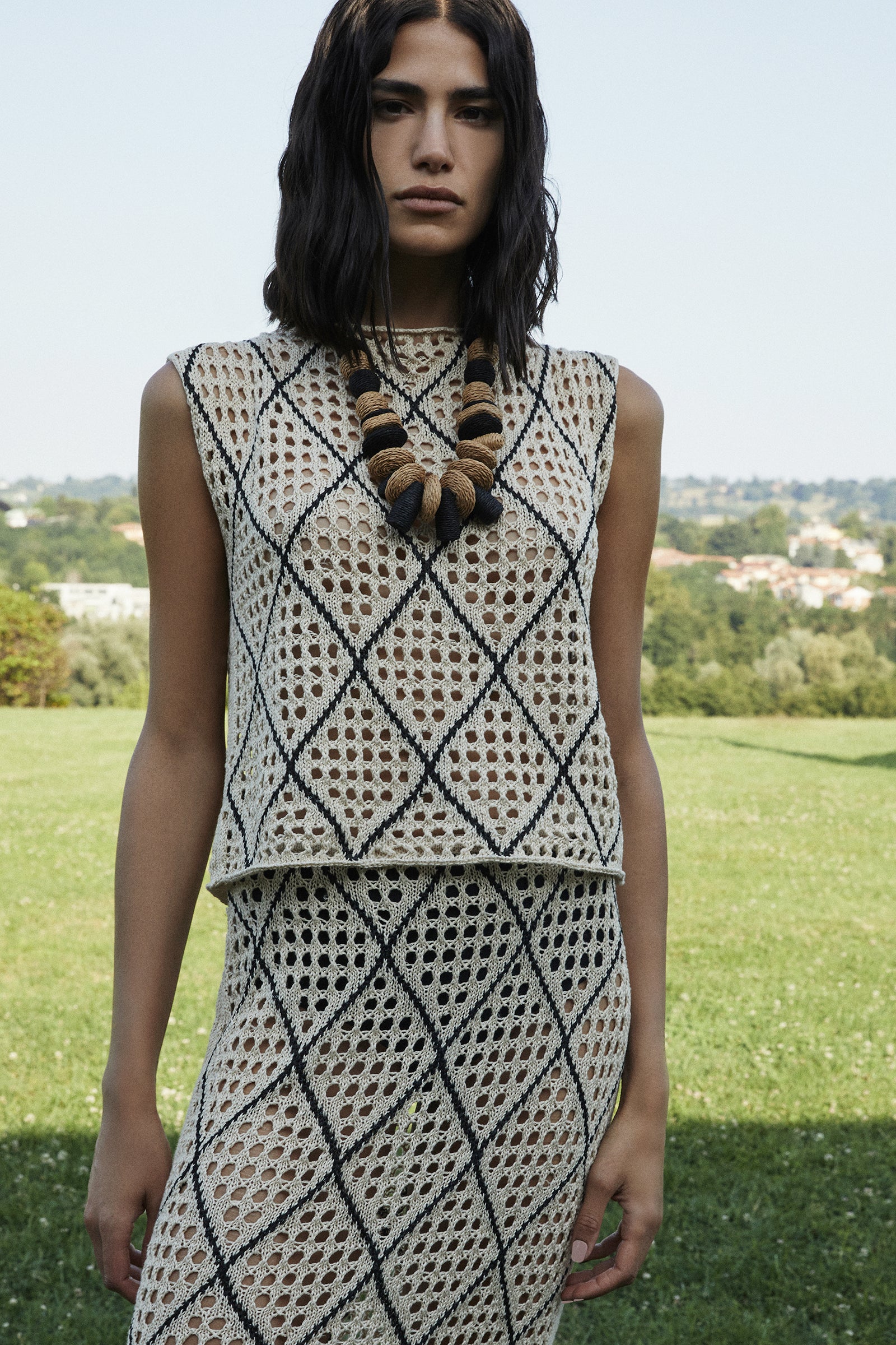 Liviana Conti TOP PUNTO TRAFORATO S4LL4SD70W44-Y.XS