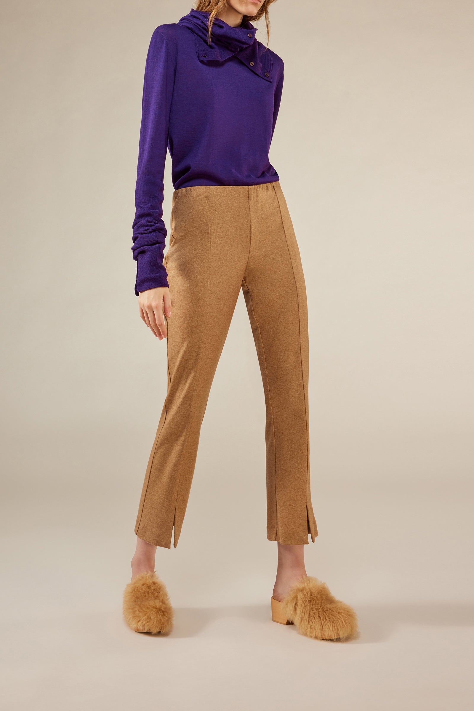 FLARED TROUSERS